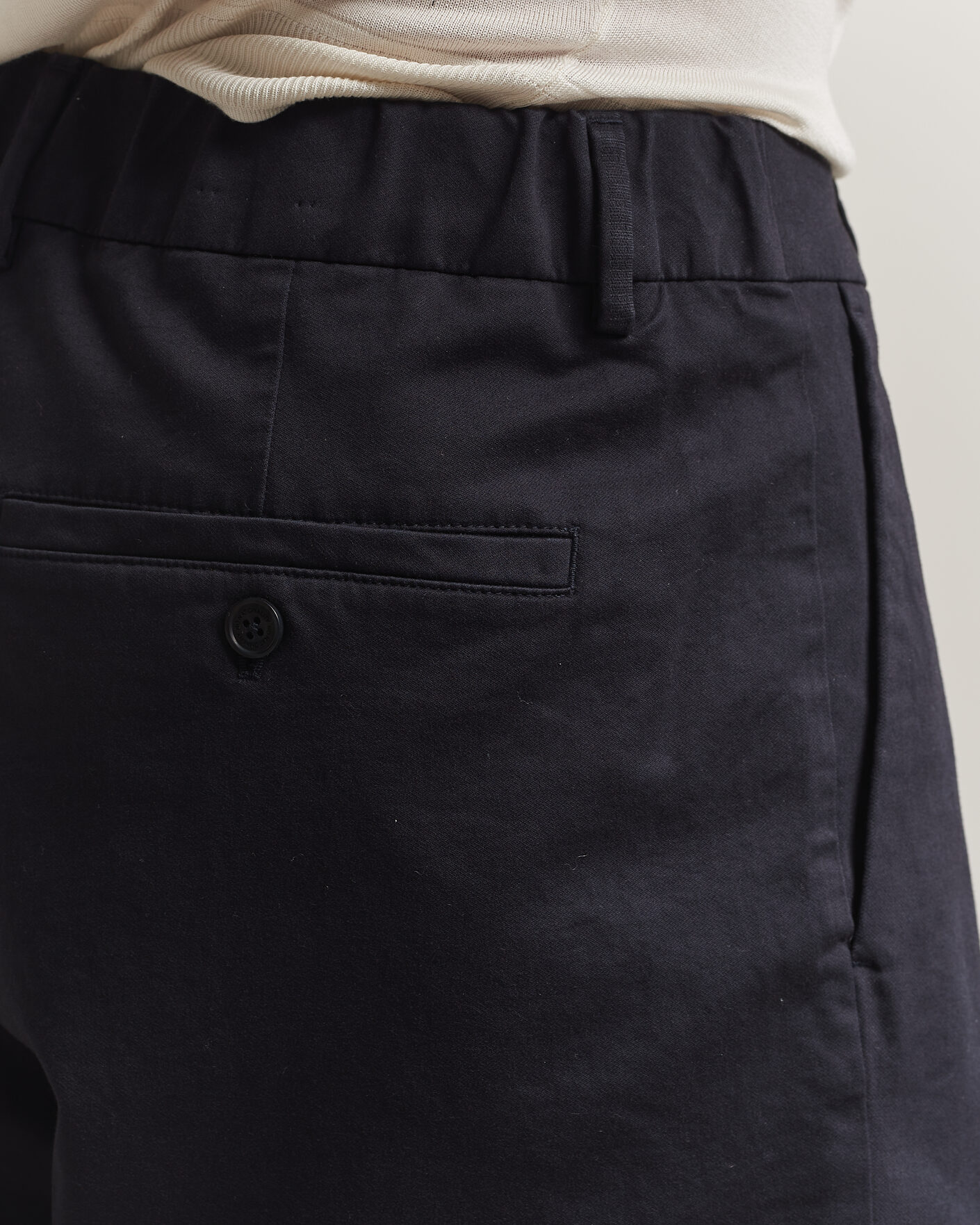 Homme | Shorts | NN07 | Kay Relaxed Fit Cotton Drawstring Shorts Navy Blue