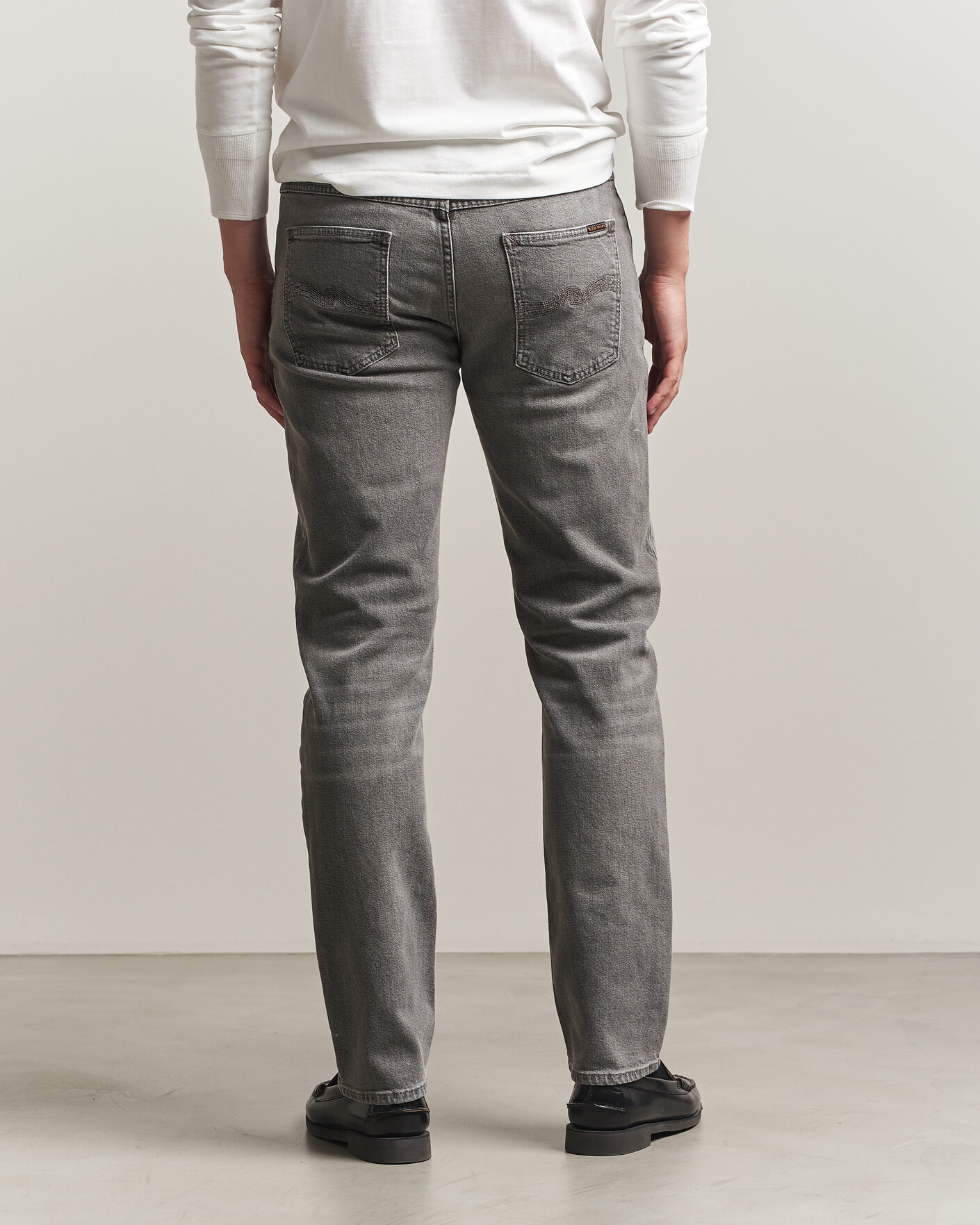 Homme | Jeans | Nudie Jeans | Solid Ollie Jeans Pale Ash