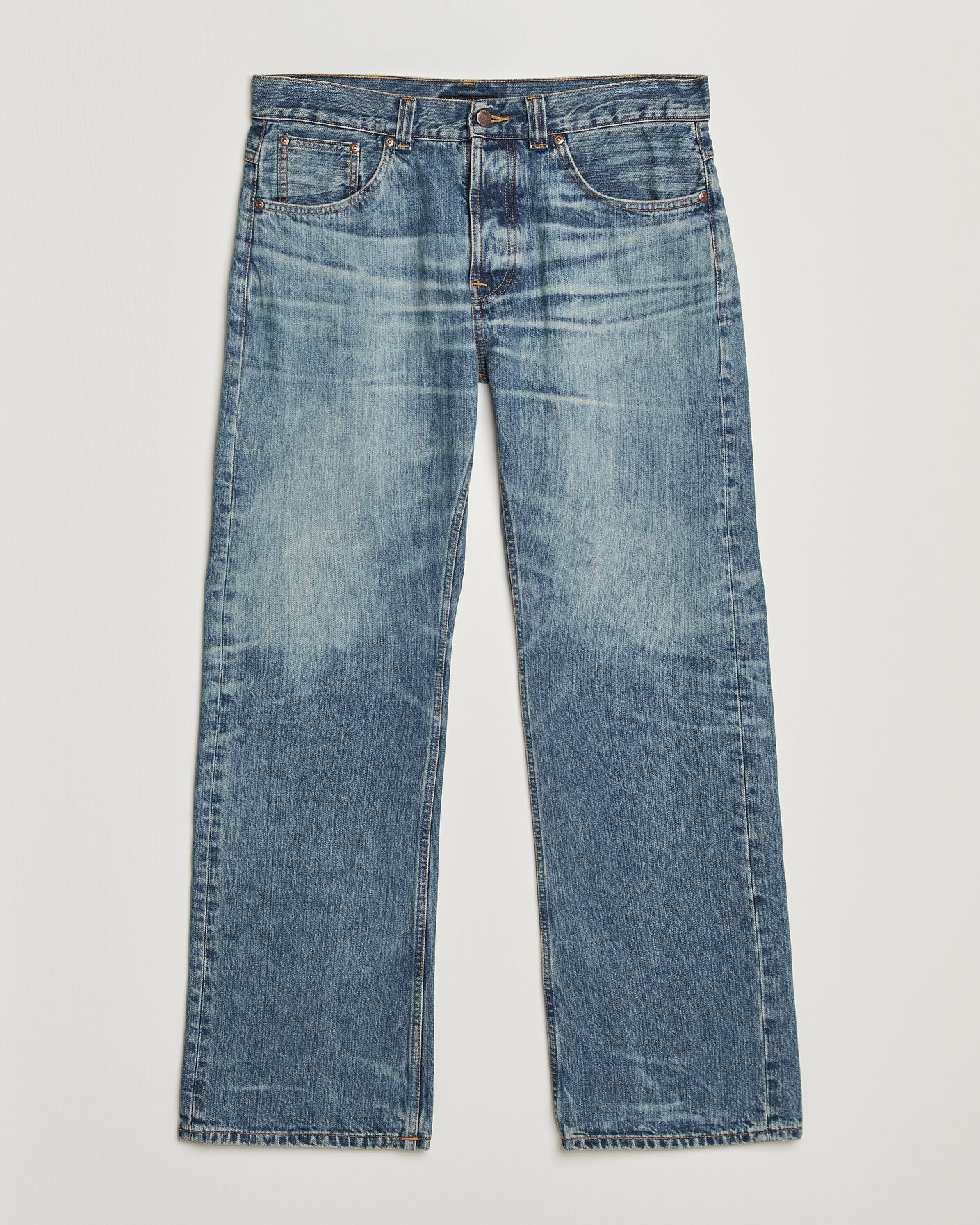 Homme | Jeans | Nudie Jeans | Regular Alf Jeans Silver Tracks