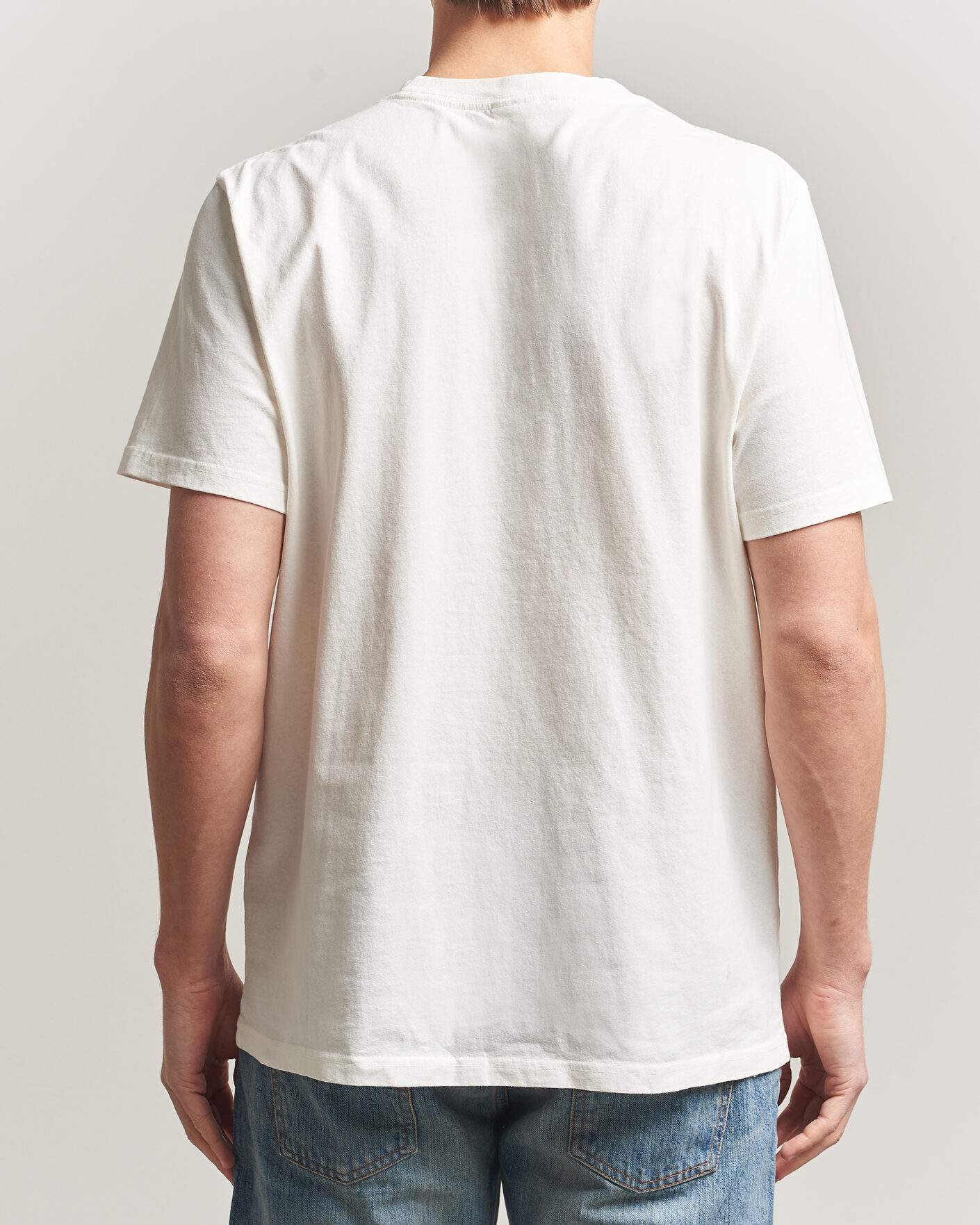 Homme | T-shirts | Nudie Jeans | Roy Fab Four T-Shirt Chalk White