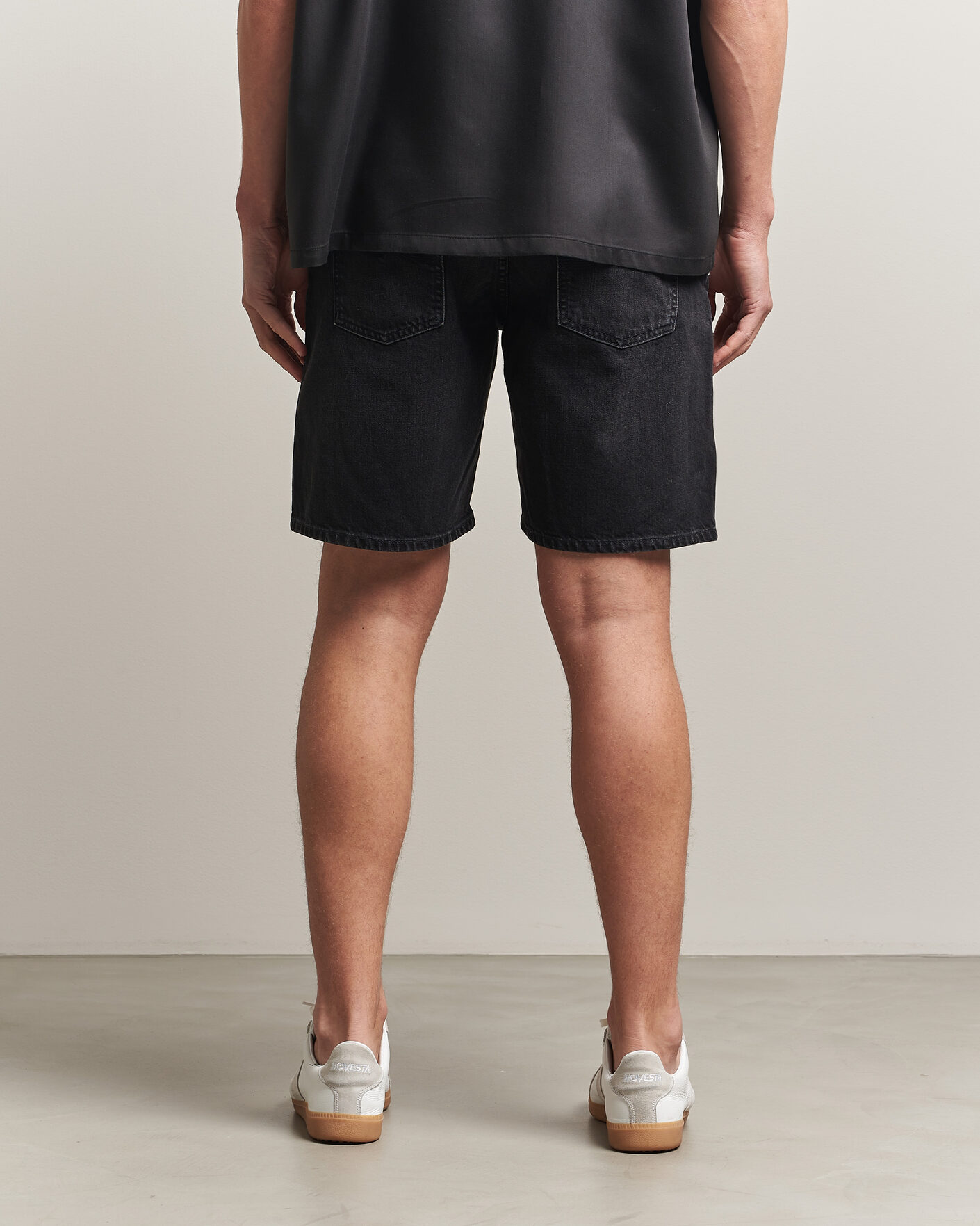 Homme | Shorts | Nudie Jeans | Seth Denim Shorts Dune Black