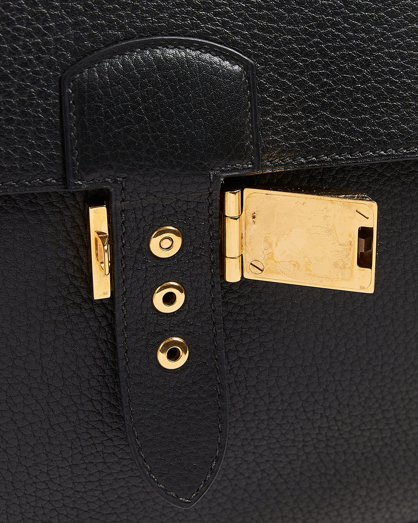 Homme | Pre-Owned & Vintage Bags | Hermès Pre-Owned | Sac à Dépêches 41 Black