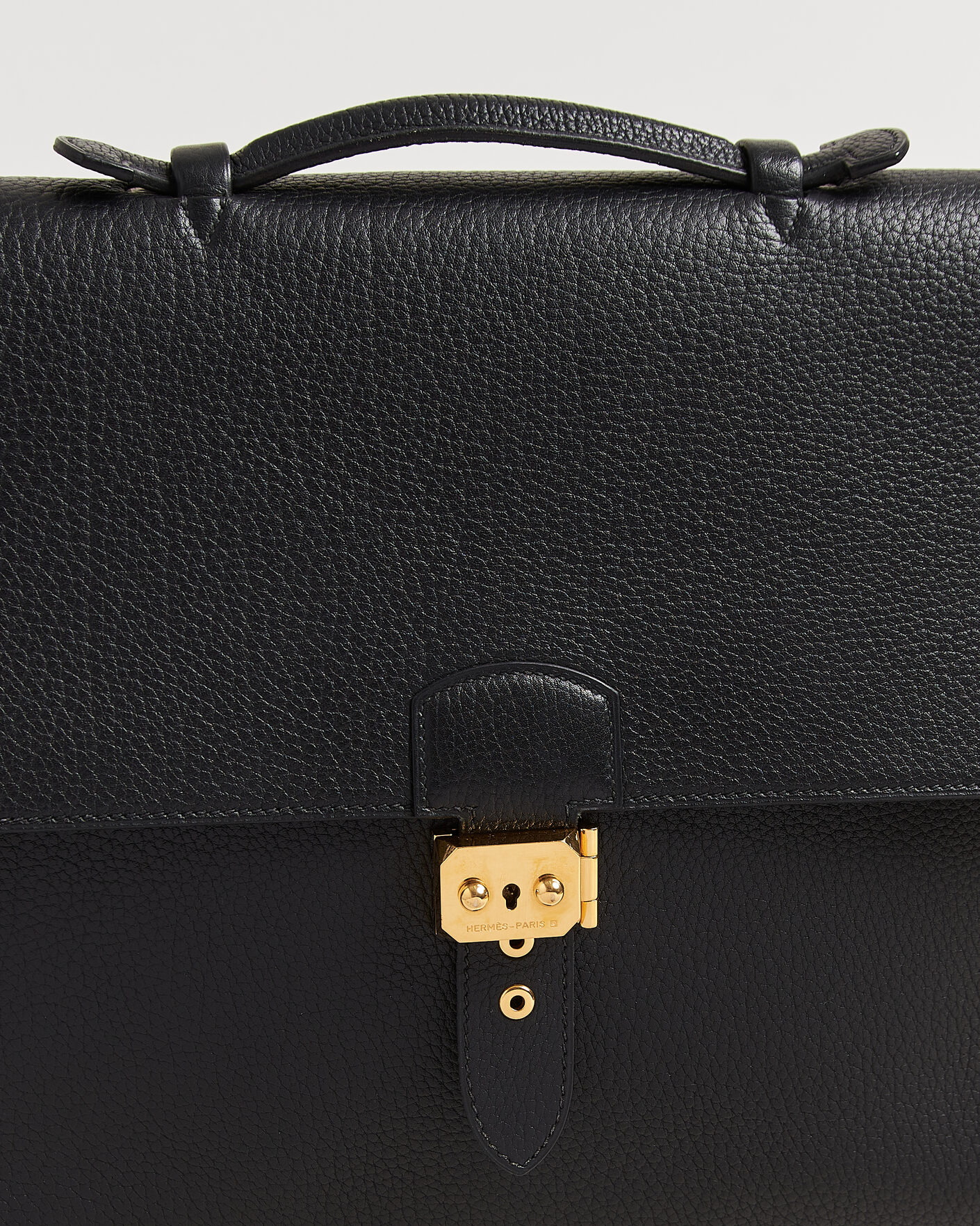 Homme | Pre-Owned & Vintage Bags | Hermès Pre-Owned | Sac à Dépêches 41 Black