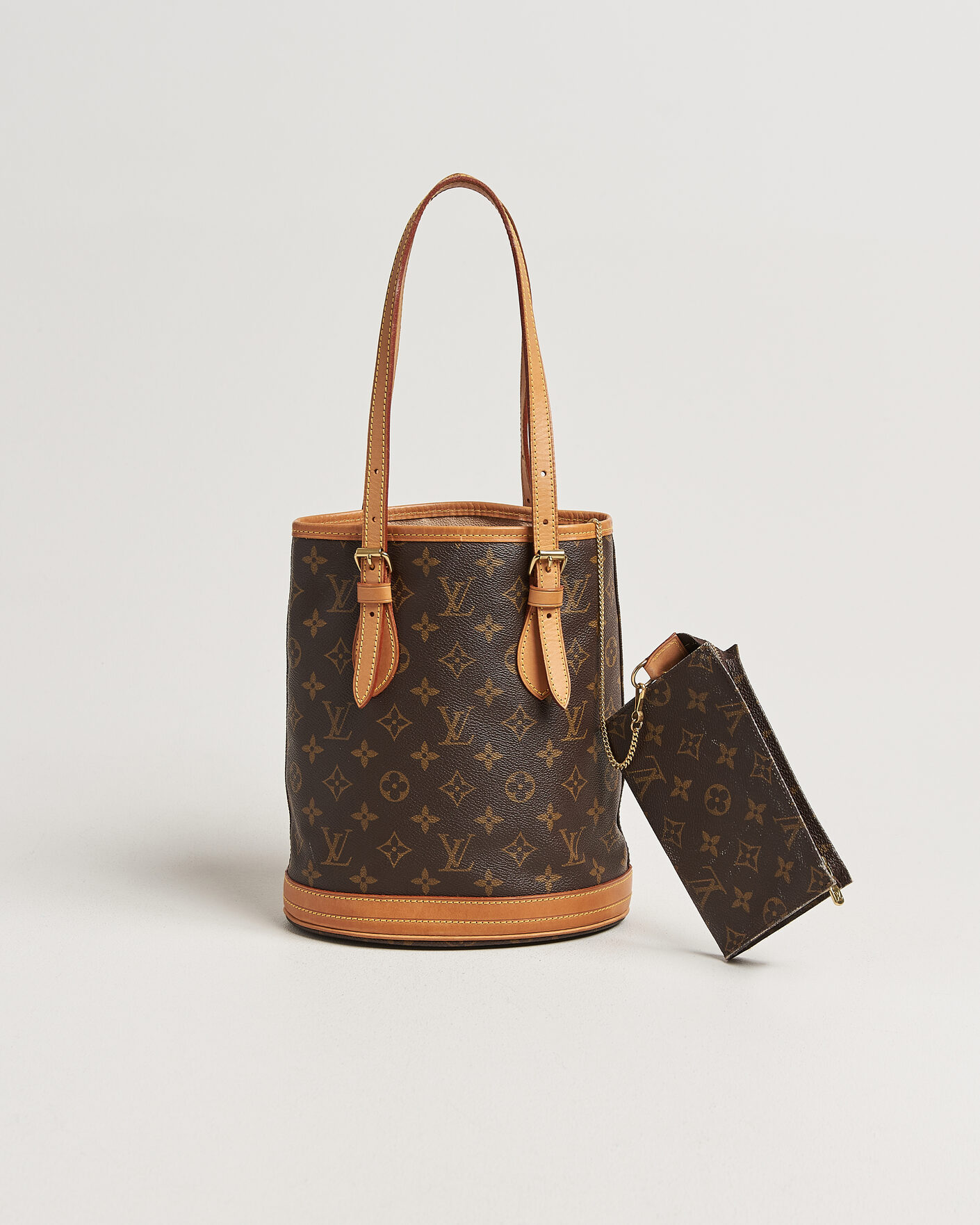 Homme | Pre-Owned & Vintage Bags | Louis Vuitton Pre-Owned | Bucket PM Bag Monogram