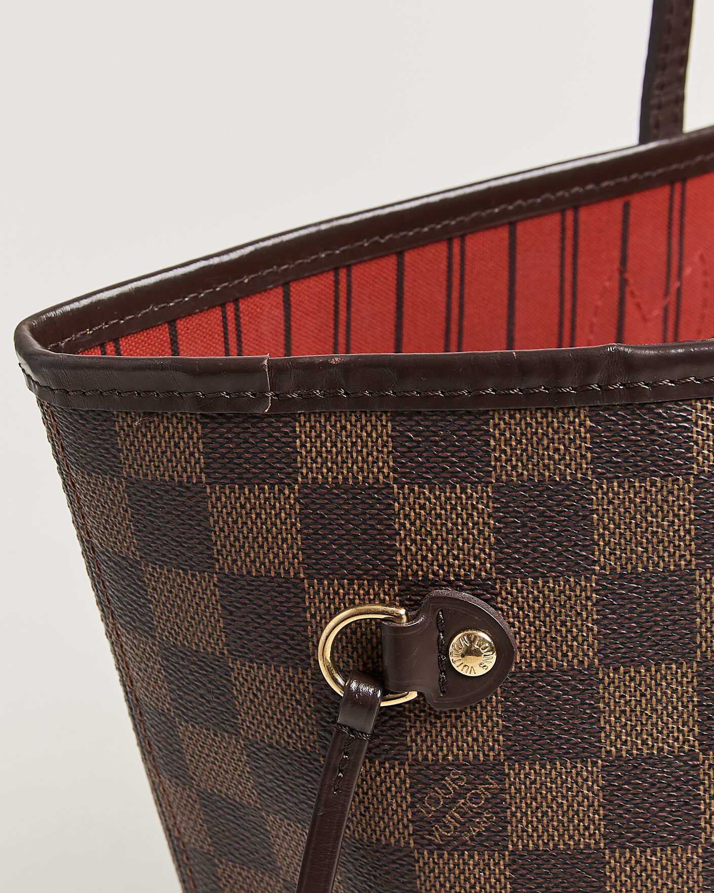 Homme | Pre-Owned & Vintage Bags | Louis Vuitton Pre-Owned | Neverfull MM Damier Ebene