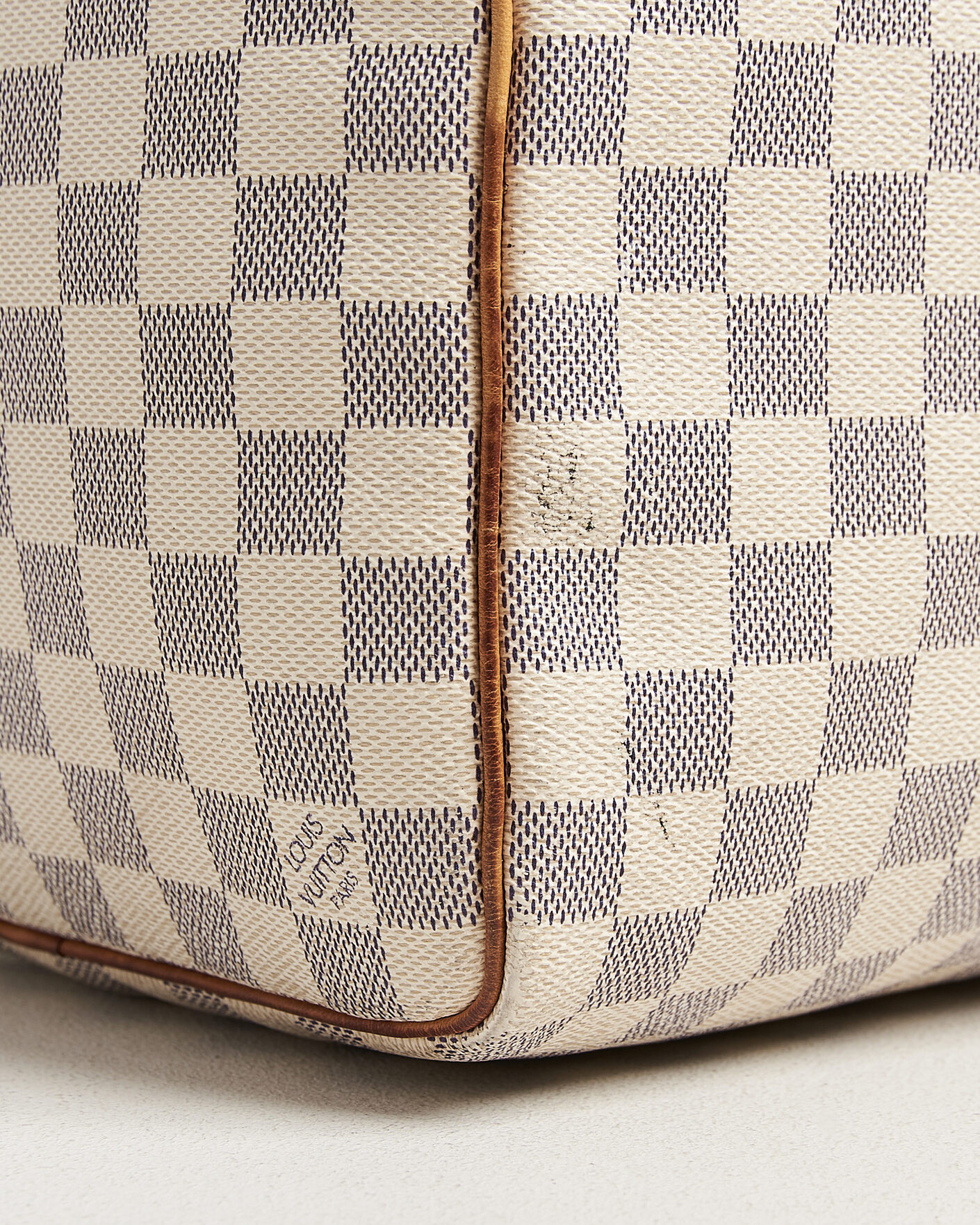 Homme | Pre-Owned & Vintage Bags | Louis Vuitton Pre-Owned | Keepall 50 Damier Azur