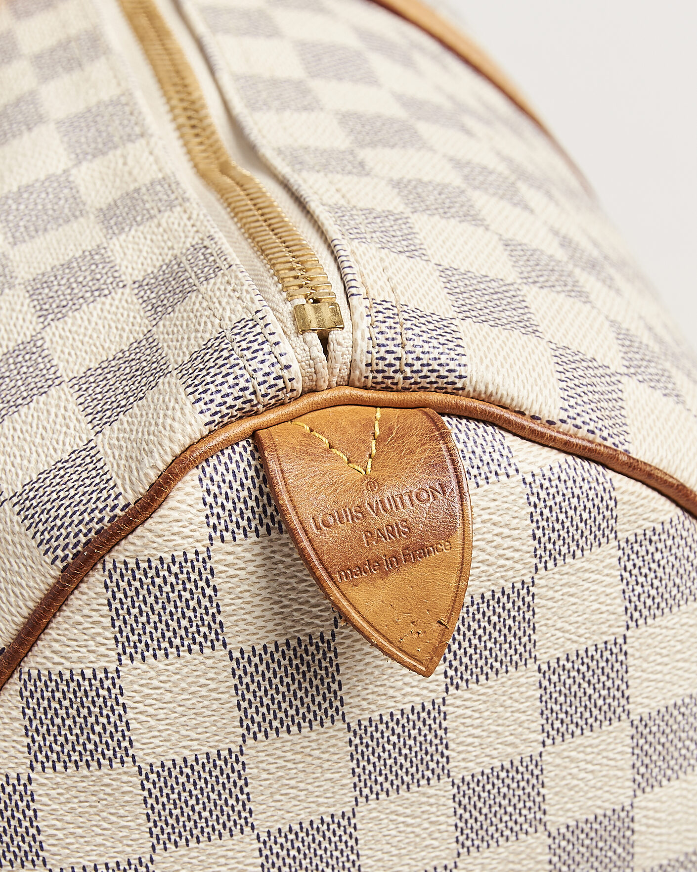 Homme | Pre-Owned & Vintage Bags | Louis Vuitton Pre-Owned | Keepall 50 Damier Azur