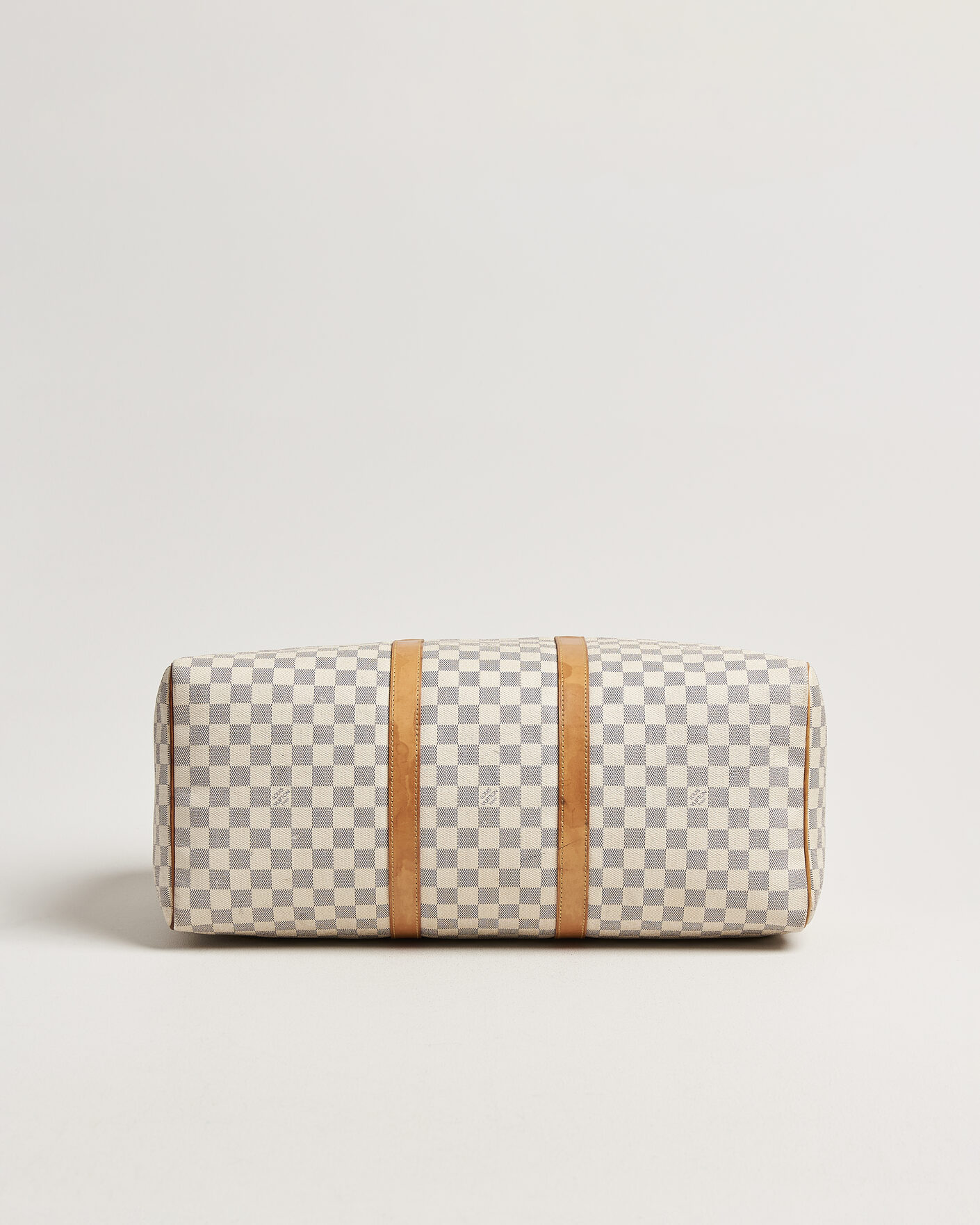 Homme | Pre-Owned & Vintage Bags | Louis Vuitton Pre-Owned | Keepall 50 Damier Azur