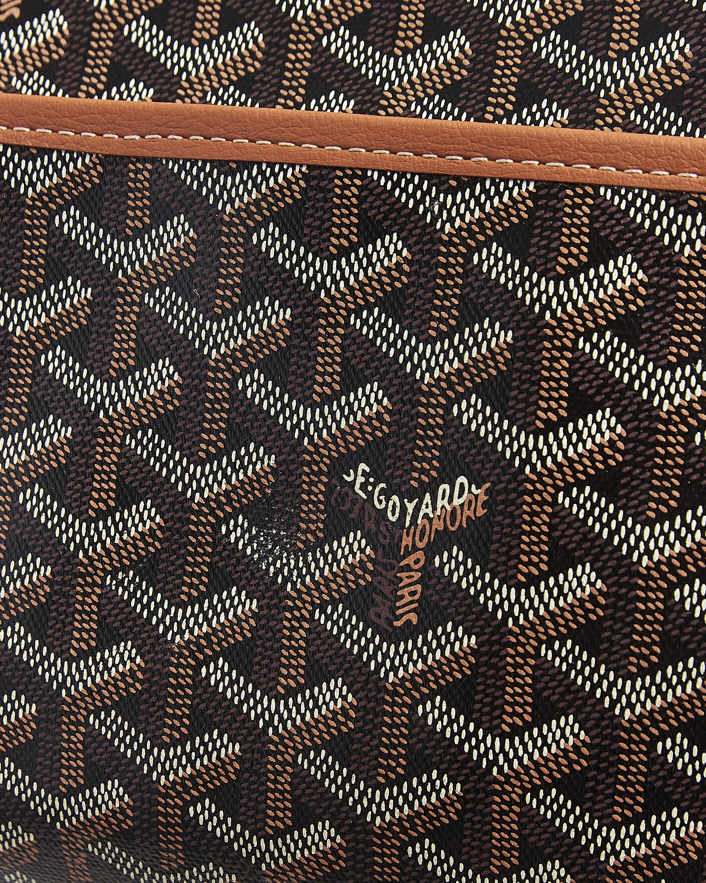 Homme | Pre-Owned & Vintage Bags | Goyard Pre-Owned | Jouvance MM Toiletry Bag Black