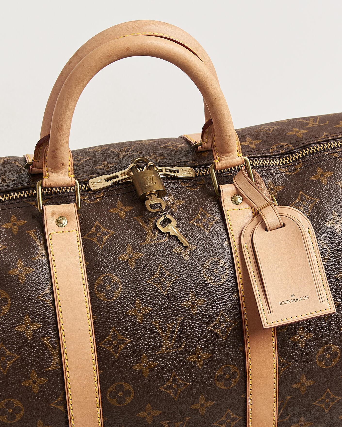 Homme | Pre-Owned & Vintage Bags | Louis Vuitton Pre-Owned | Keepall 55 Bandouliére Monogram
