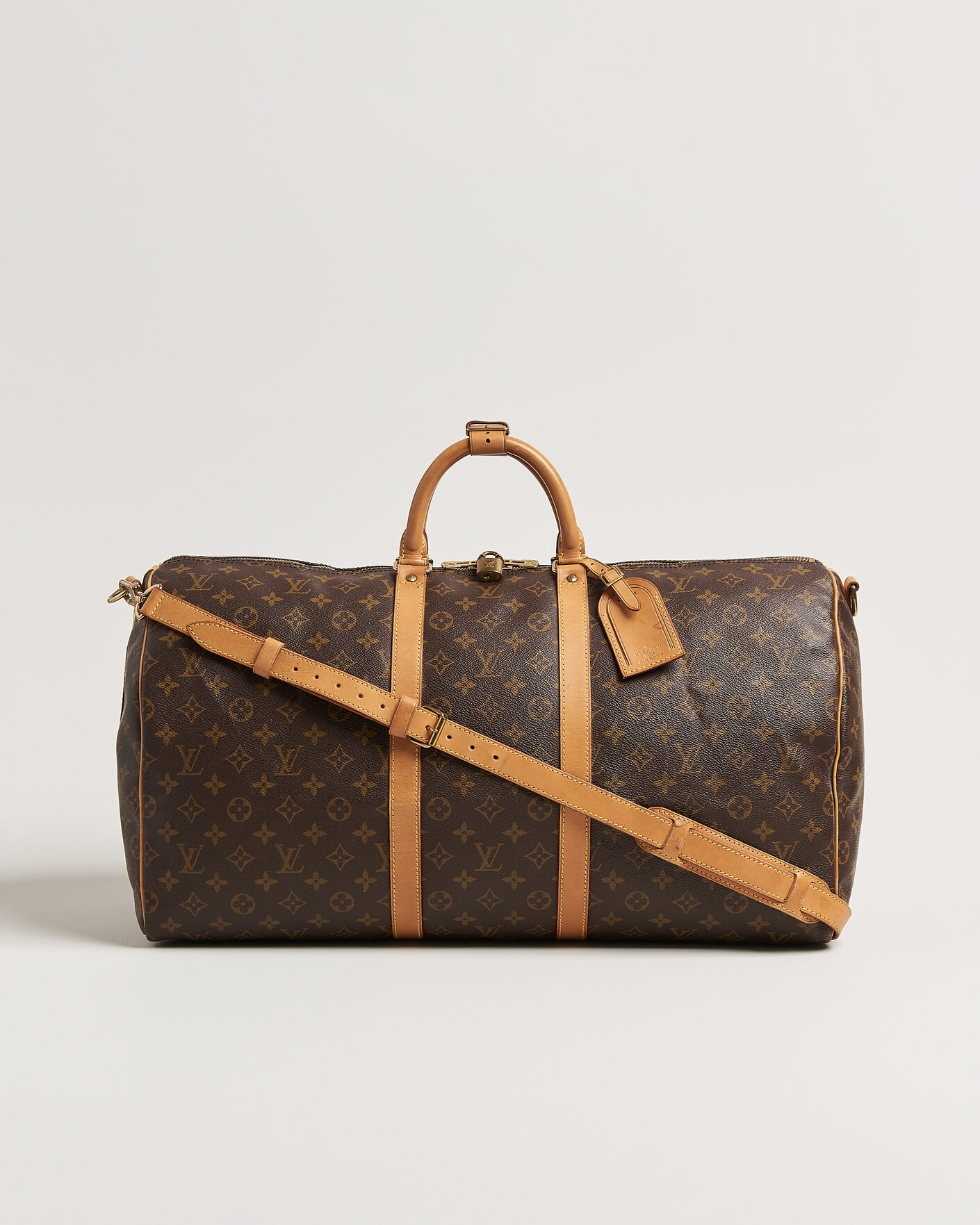 Homme | Pre-Owned & Vintage Bags | Louis Vuitton Pre-Owned | Keepall 55 Bandouliére Monogram