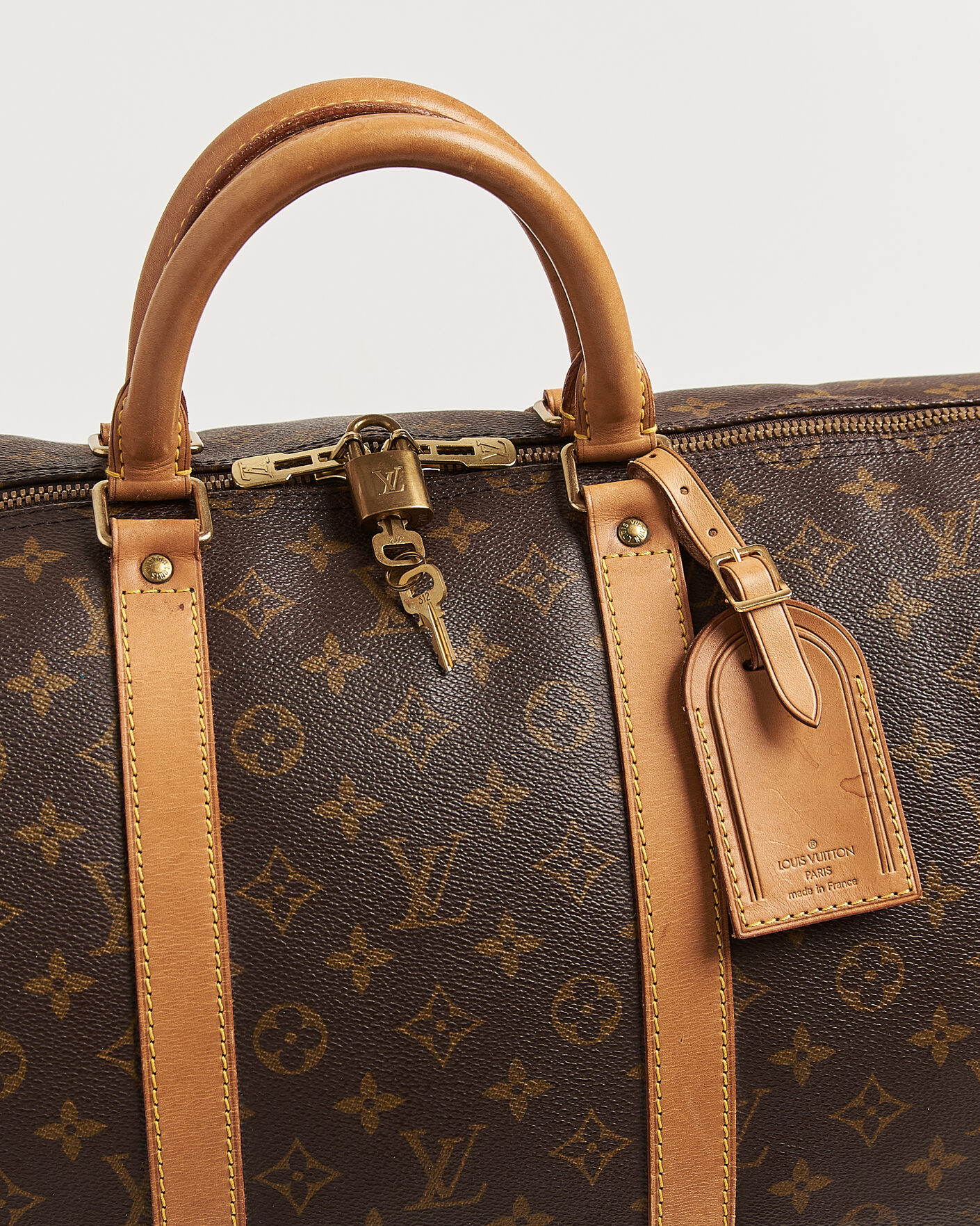 Homme | Pre-Owned & Vintage Bags | Louis Vuitton Pre-Owned | Keepall 55 Bandouliére Monogram