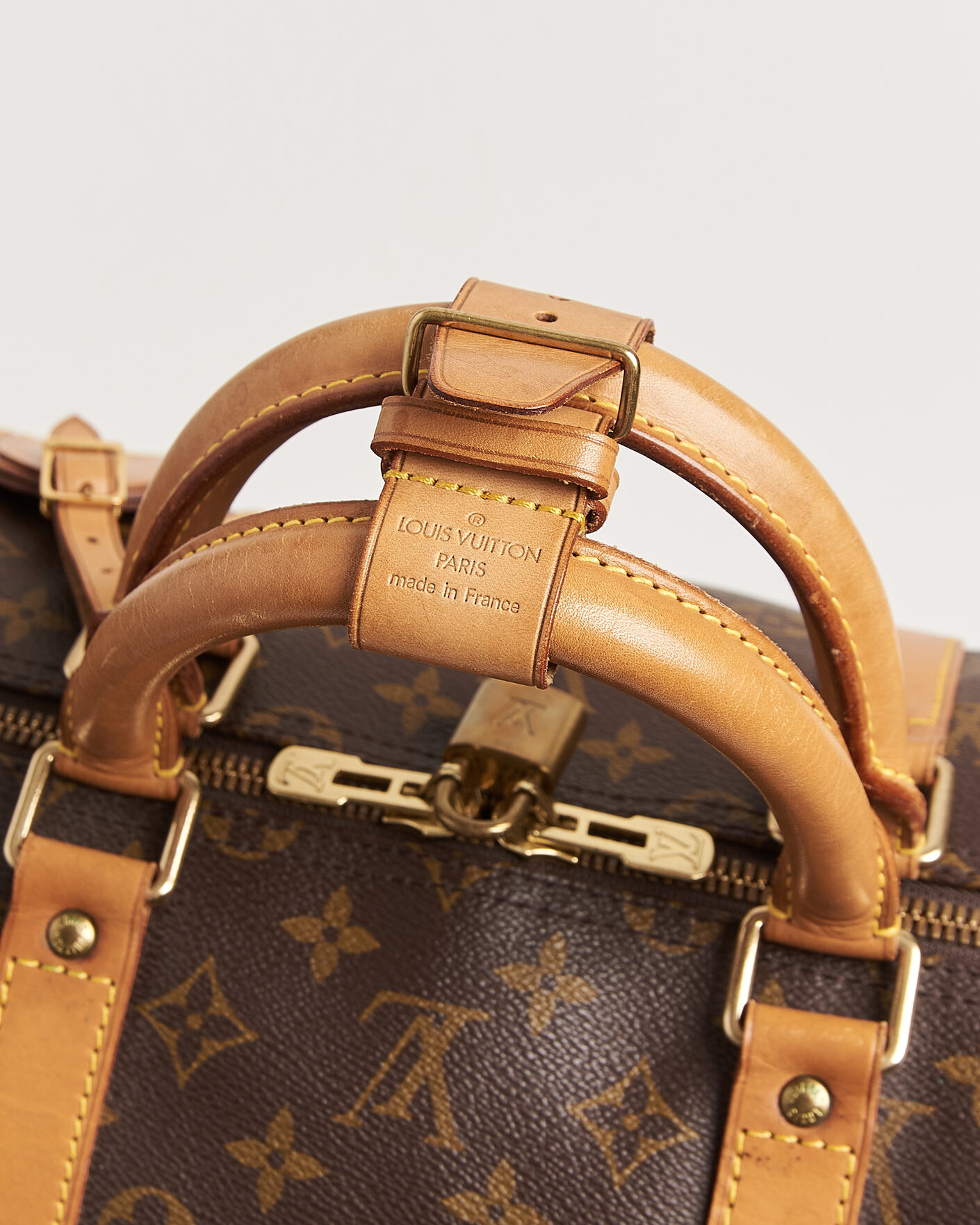 Homme | Pre-Owned & Vintage Bags | Louis Vuitton Pre-Owned | Keepall 55 Bandouliére Monogram