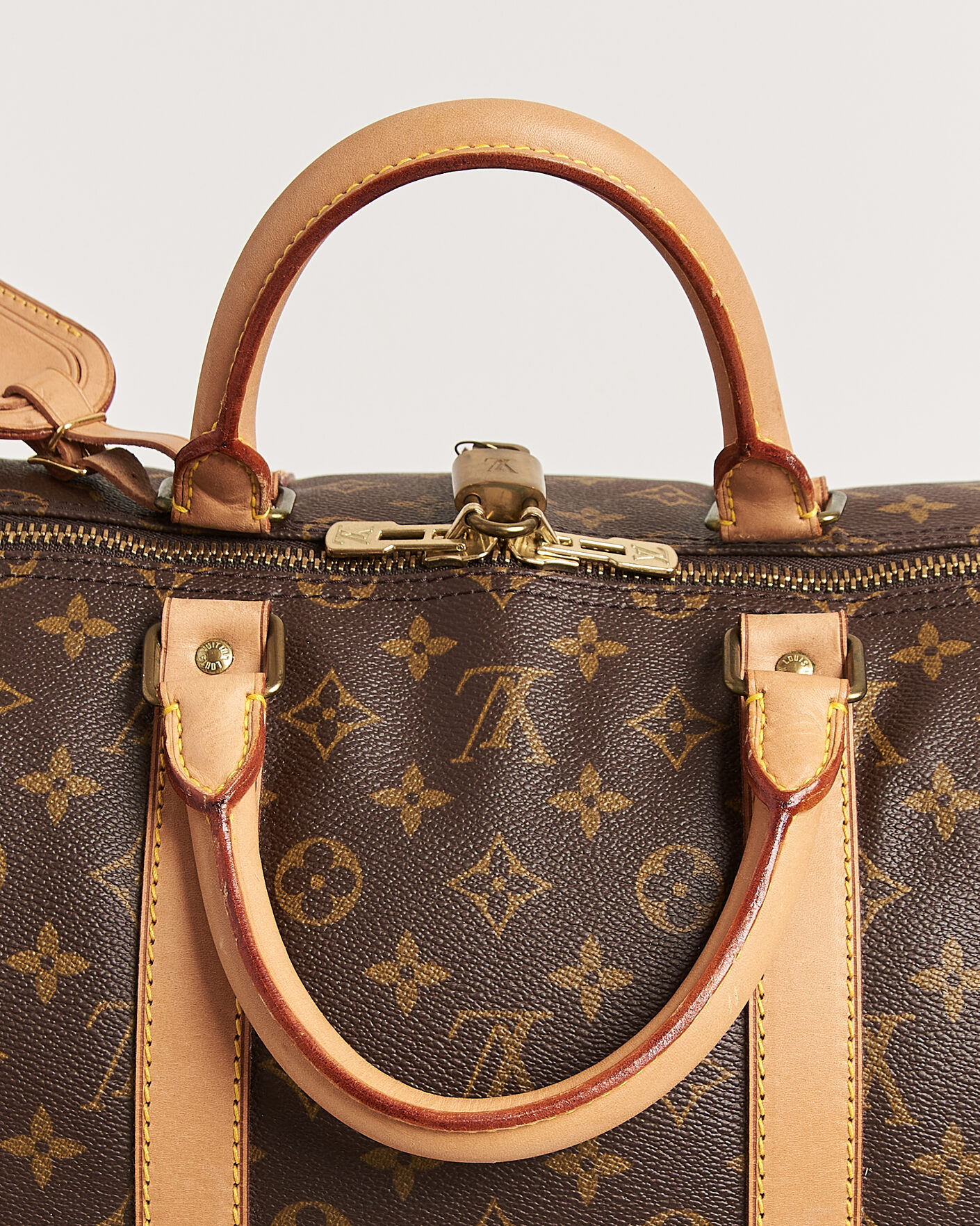 Homme | Louis Vuitton Pre-Owned Keepall 55 Bandouliére Monogram | Louis Vuitton Pre-Owned | Keepall 55 Bandouliére Monogram