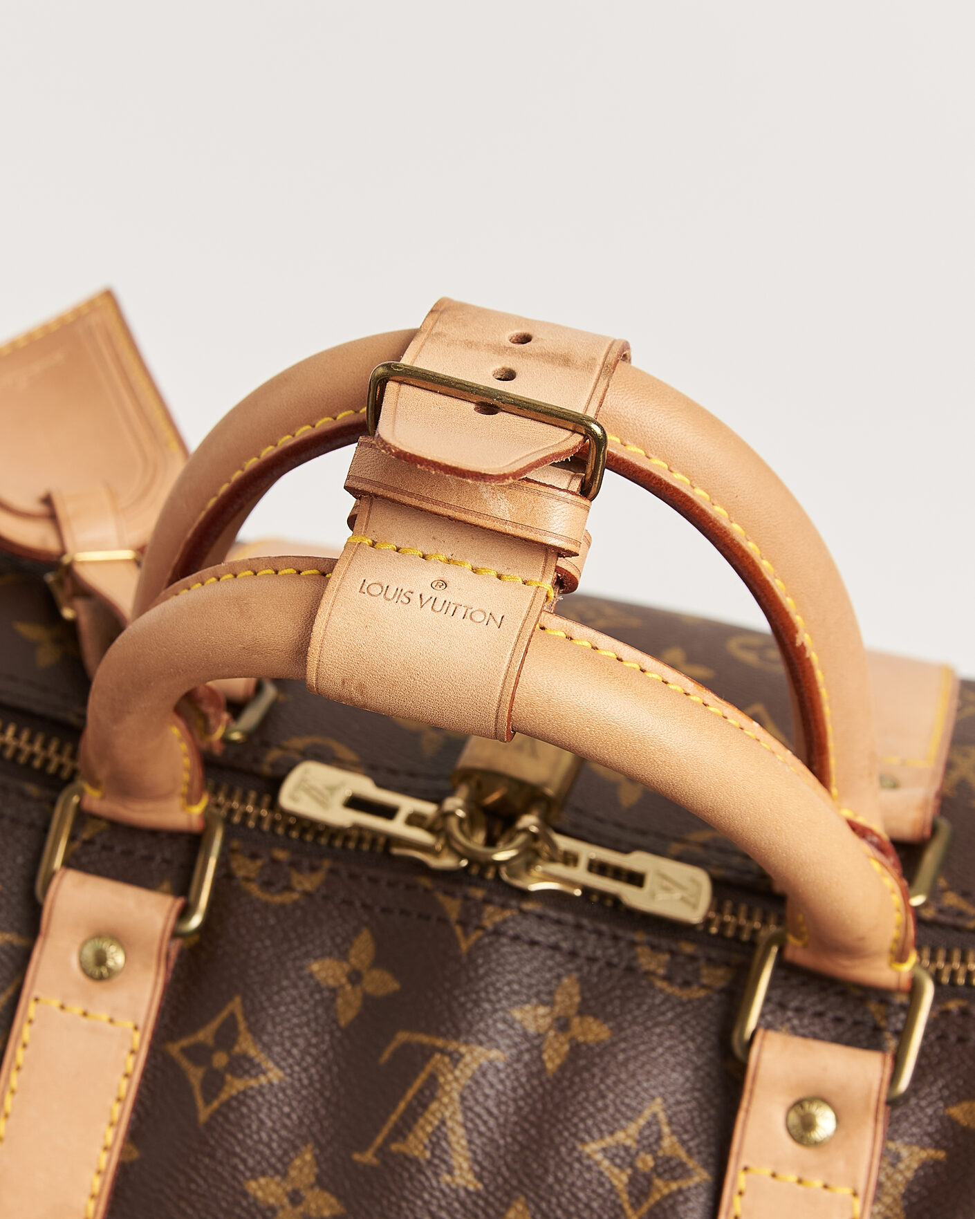 Homme | Louis Vuitton Pre-Owned Keepall 55 Bandouliére Monogram | Louis Vuitton Pre-Owned | Keepall 55 Bandouliére Monogram