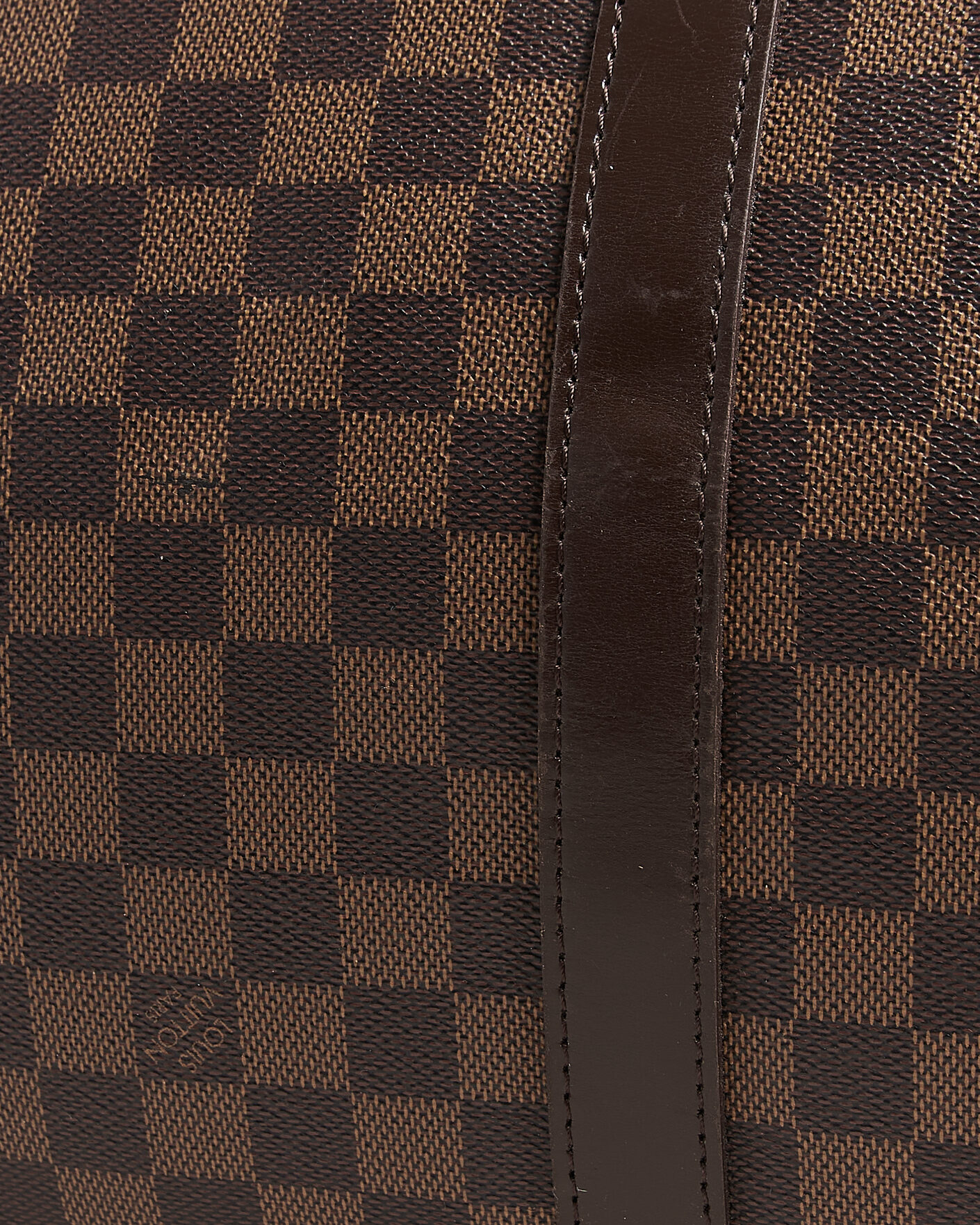 Homme | Pre-Owned & Vintage Bags | Louis Vuitton Pre-Owned | Keepall 55 Bandouliére Damier Ebene