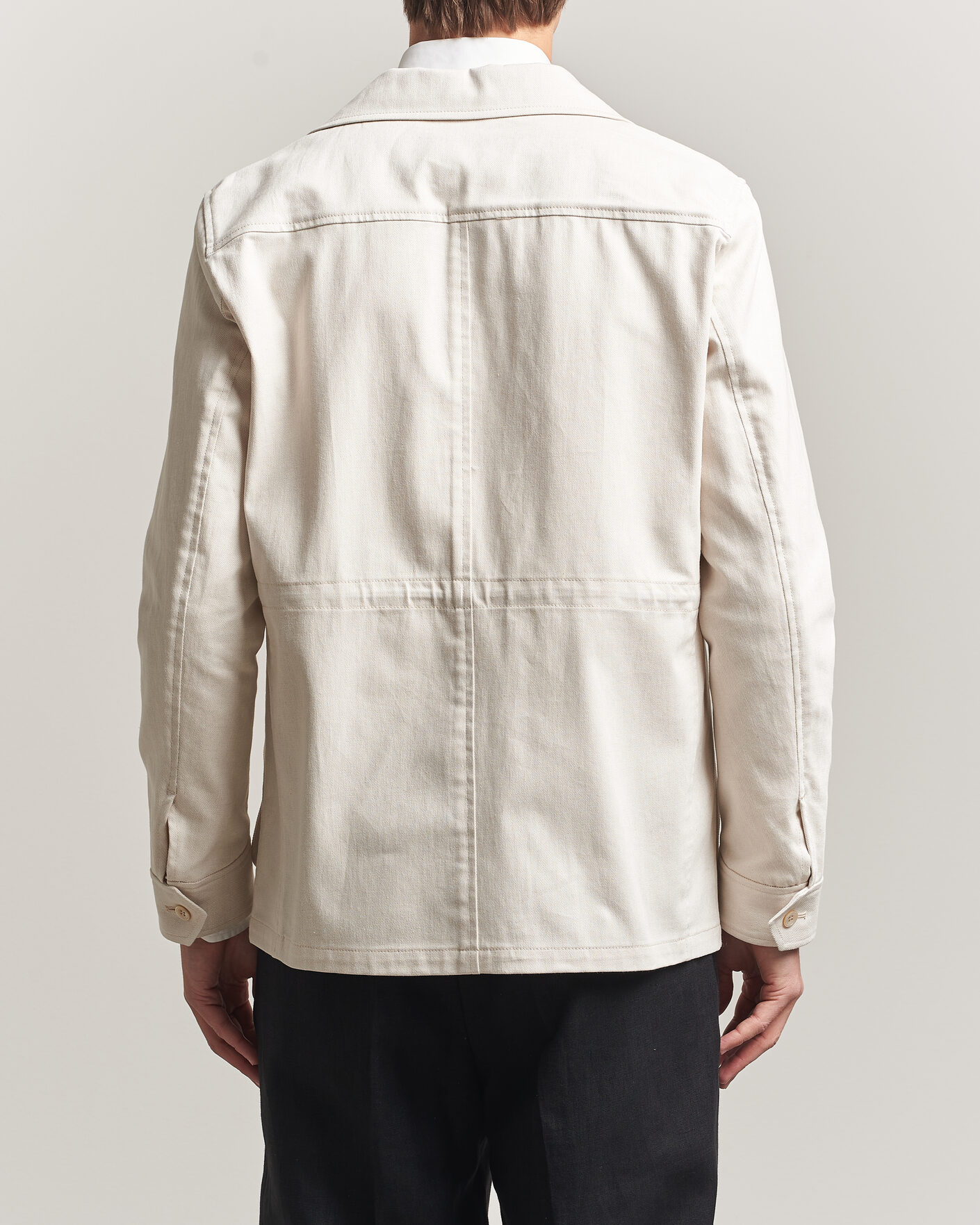 Homme | Manteaux Et Vestes | Oscar Jacobson | Sirolo Shirt Jacket Off White