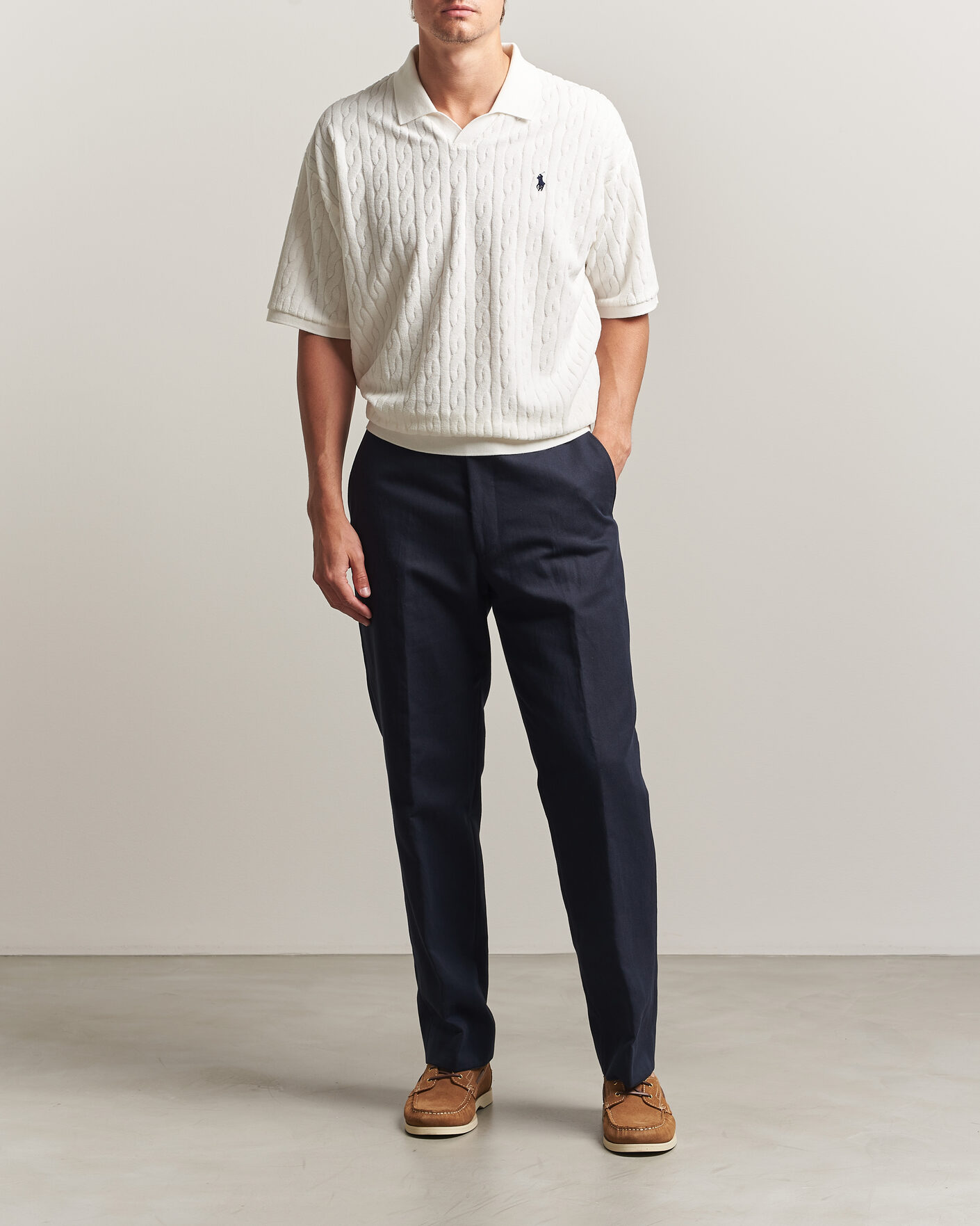 Homme | Polos | Polo Ralph Lauren | Knit Polo White