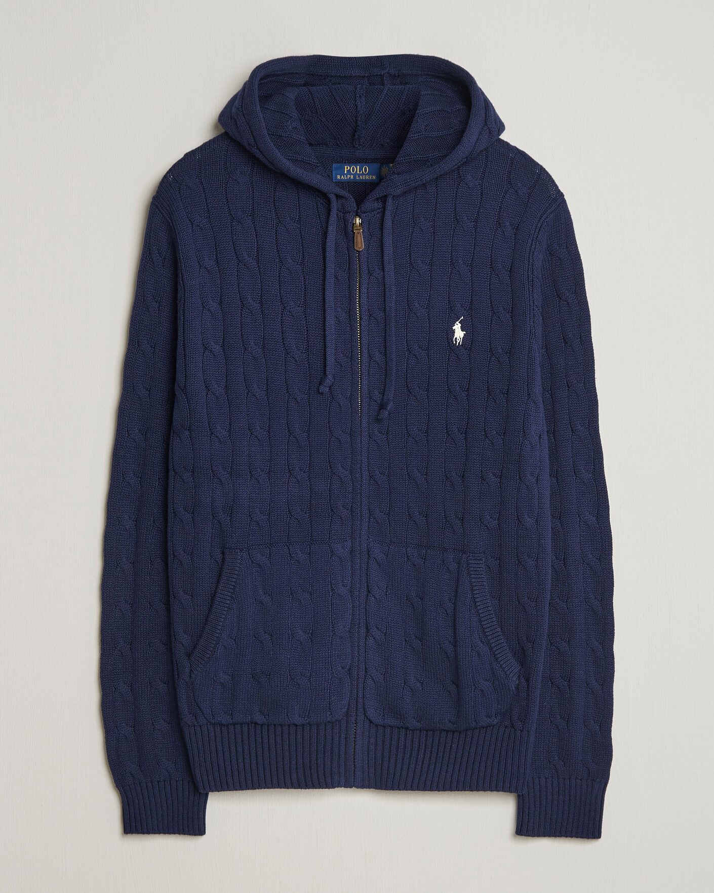 Homme | Pulls Et Tricots | Polo Ralph Lauren | Knitted Full Zip Sweater Bright Navy