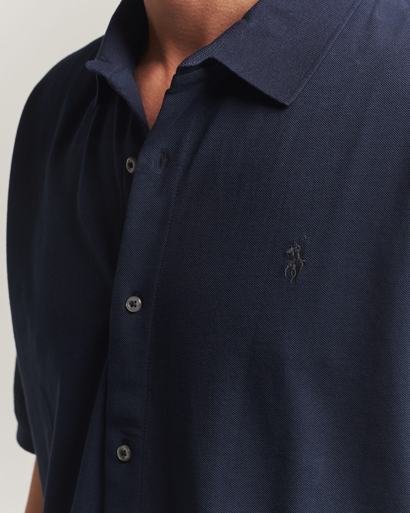 Homme | Polos | Polo Ralph Lauren | Buttoned Polo Aviator Navy