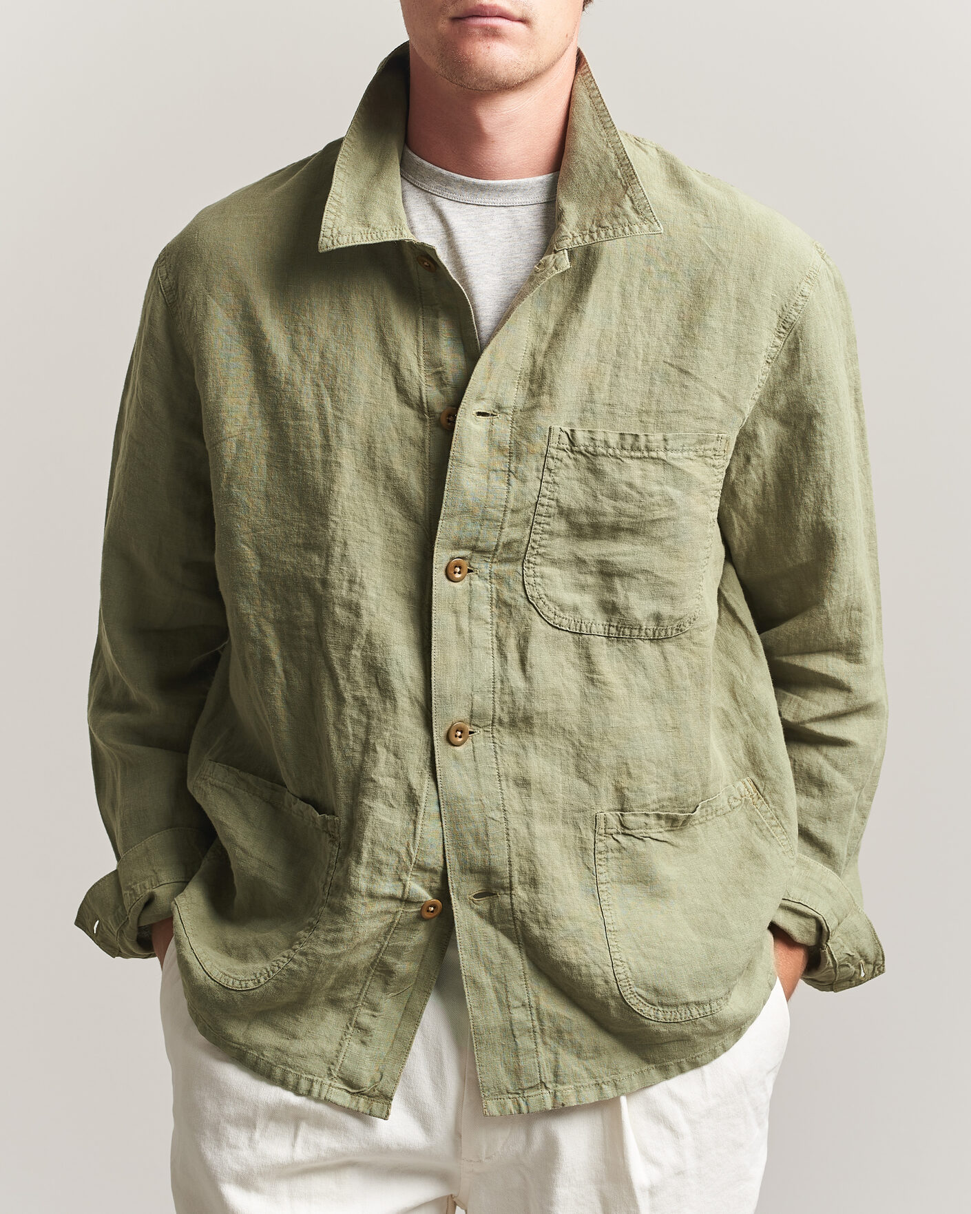 Homme | Manteaux Et Vestes | Polo Ralph Lauren | Chore Unlined Field Jacket Sage Green