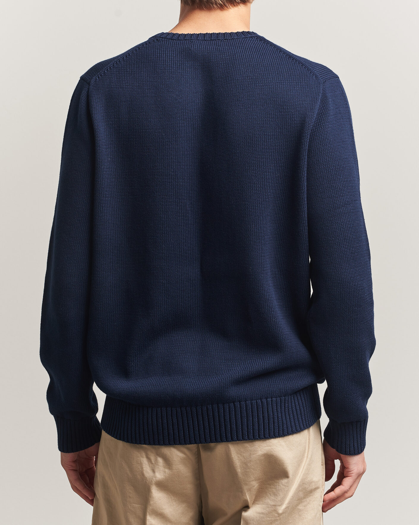 Homme | Pulls Et Tricots | Polo Ralph Lauren | Cotton Crew Neck Pullover Hunter Navy