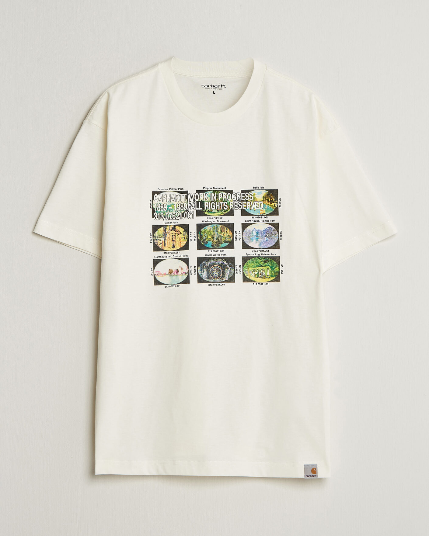 Homme | T-shirts | Carhartt WIP | Coordinates Printed T-Shirt Wax