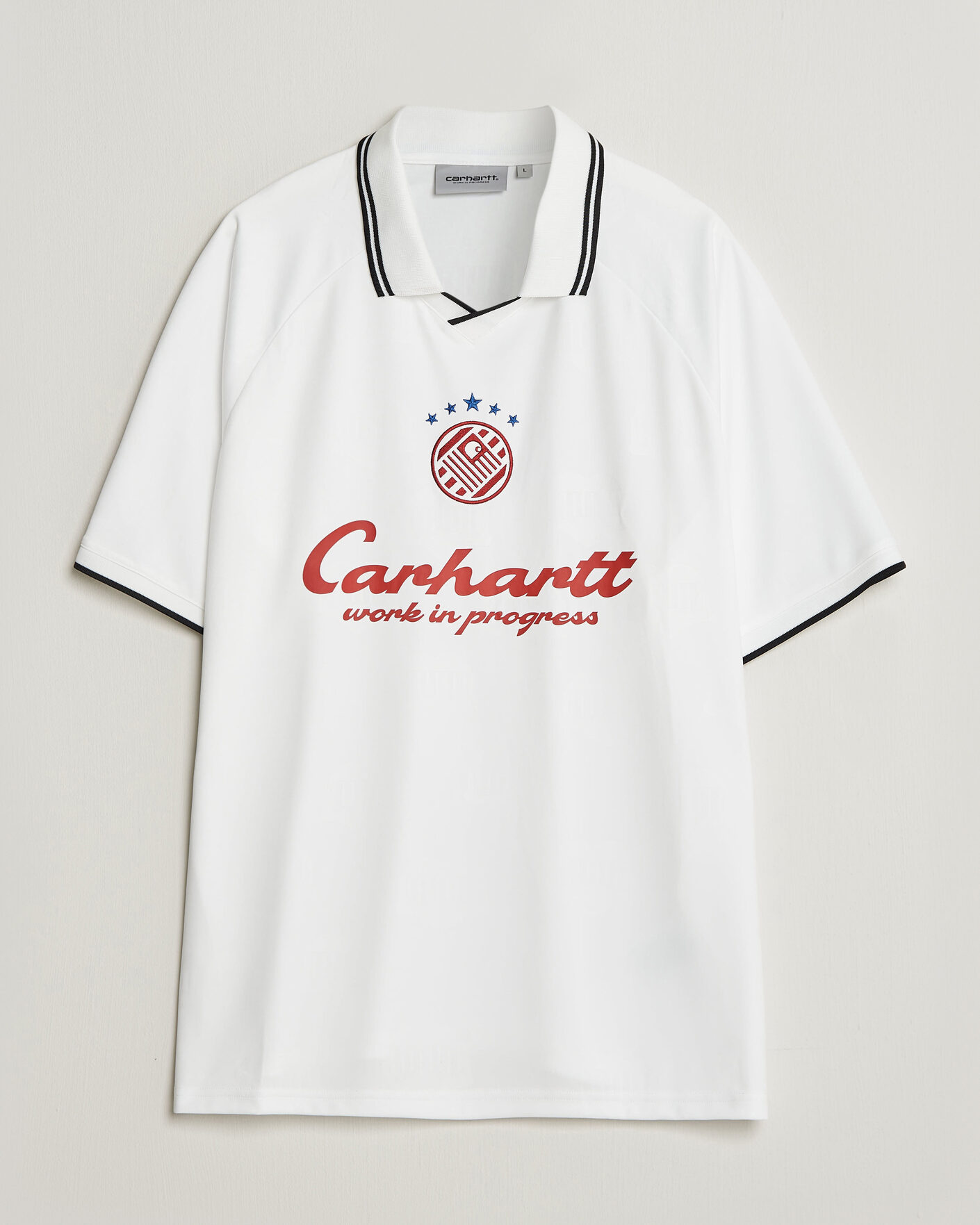 Homme | T-shirts | Carhartt WIP | Terrace Football T-Shirt White