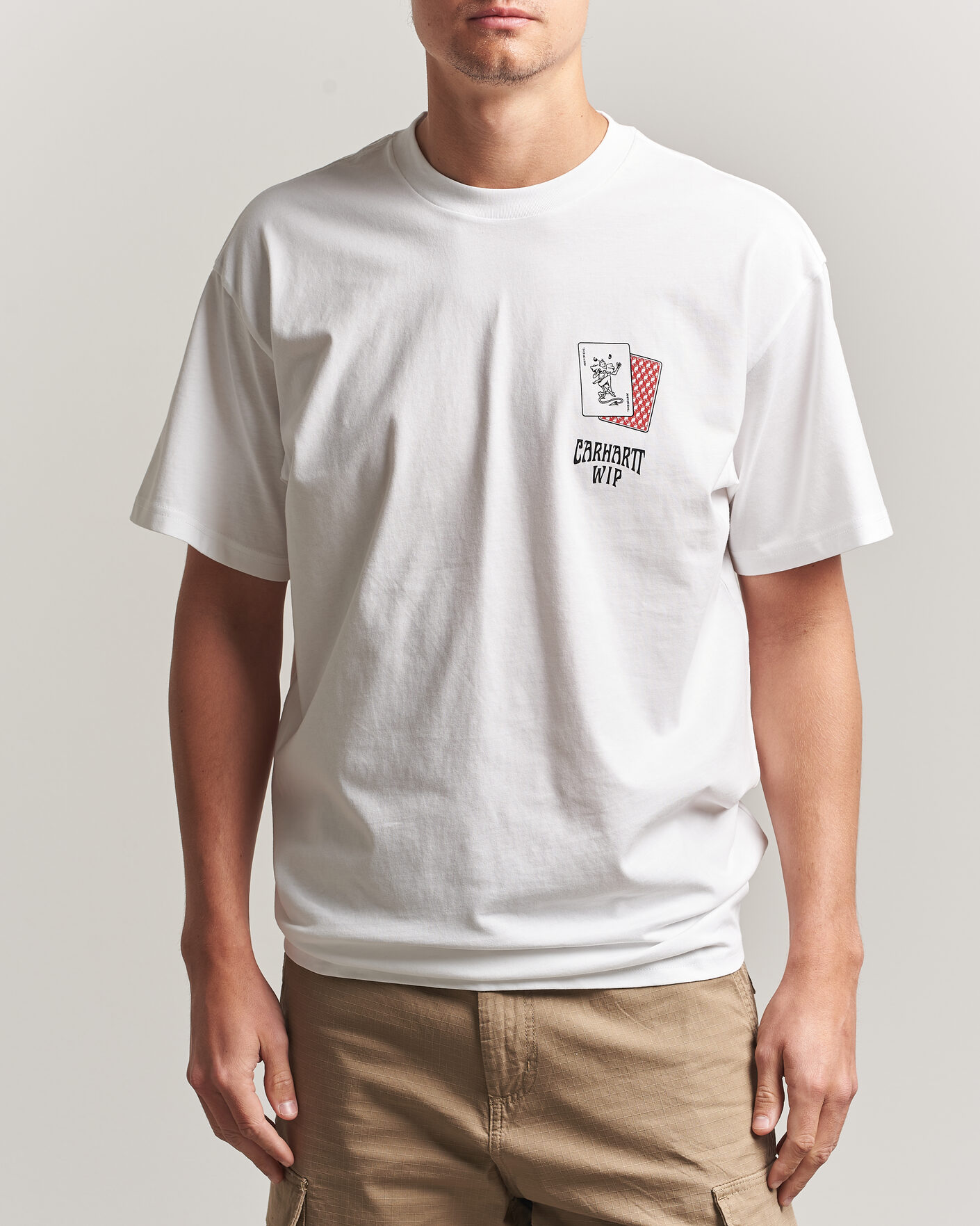 Homme | T-shirts | Carhartt WIP | Playing Cards T-Shirt White