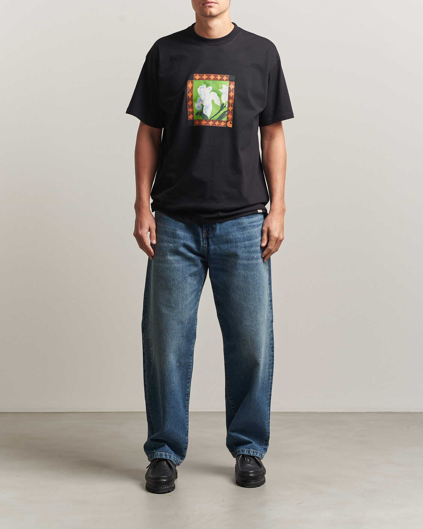 Homme | T-shirts | Carhartt WIP | Julia Klenovsky T-Shirt Black