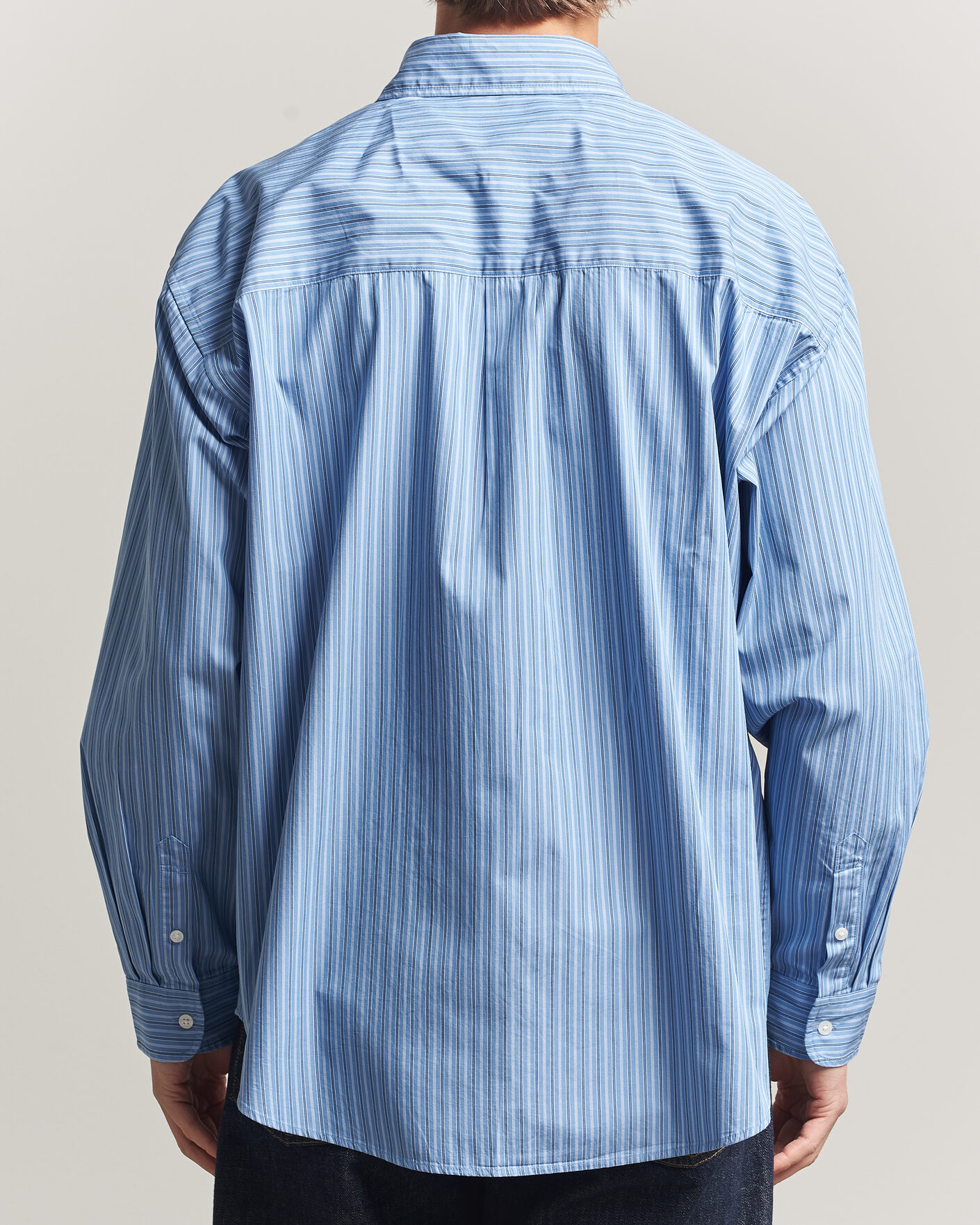 Homme | Chemises | Carhartt WIP | Keen Striped Cotton Poplin Shirt Curacao