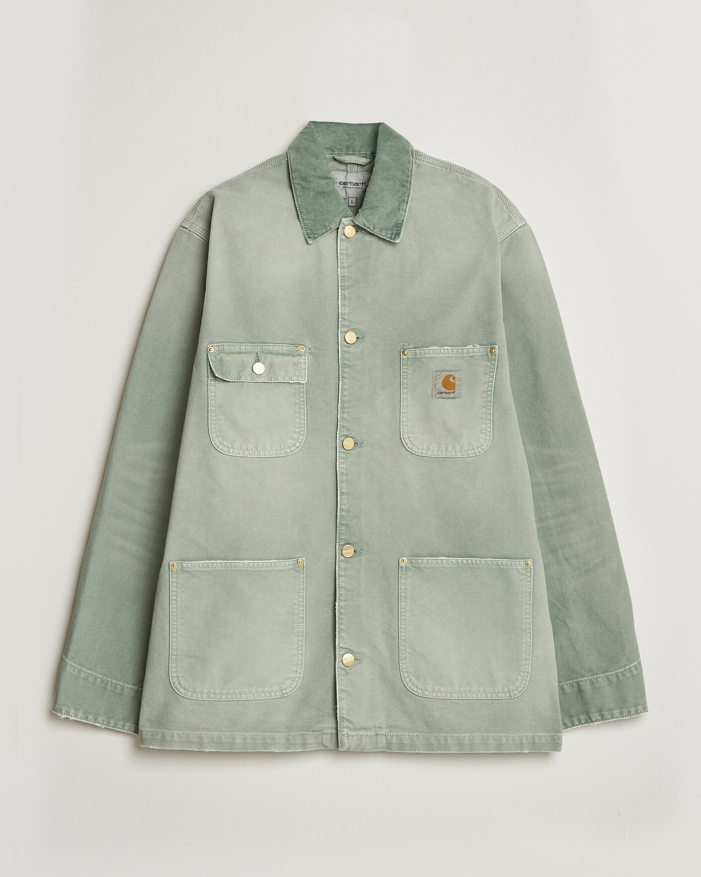 Homme | Manteaux Et Vestes | Carhartt WIP | OG Dearborn Canvas Chore Coat Shady Green