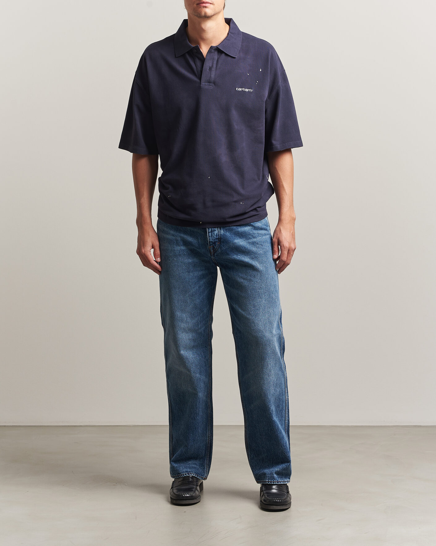 Homme | Polos | Carhartt WIP | Painter Polo Dark Navy