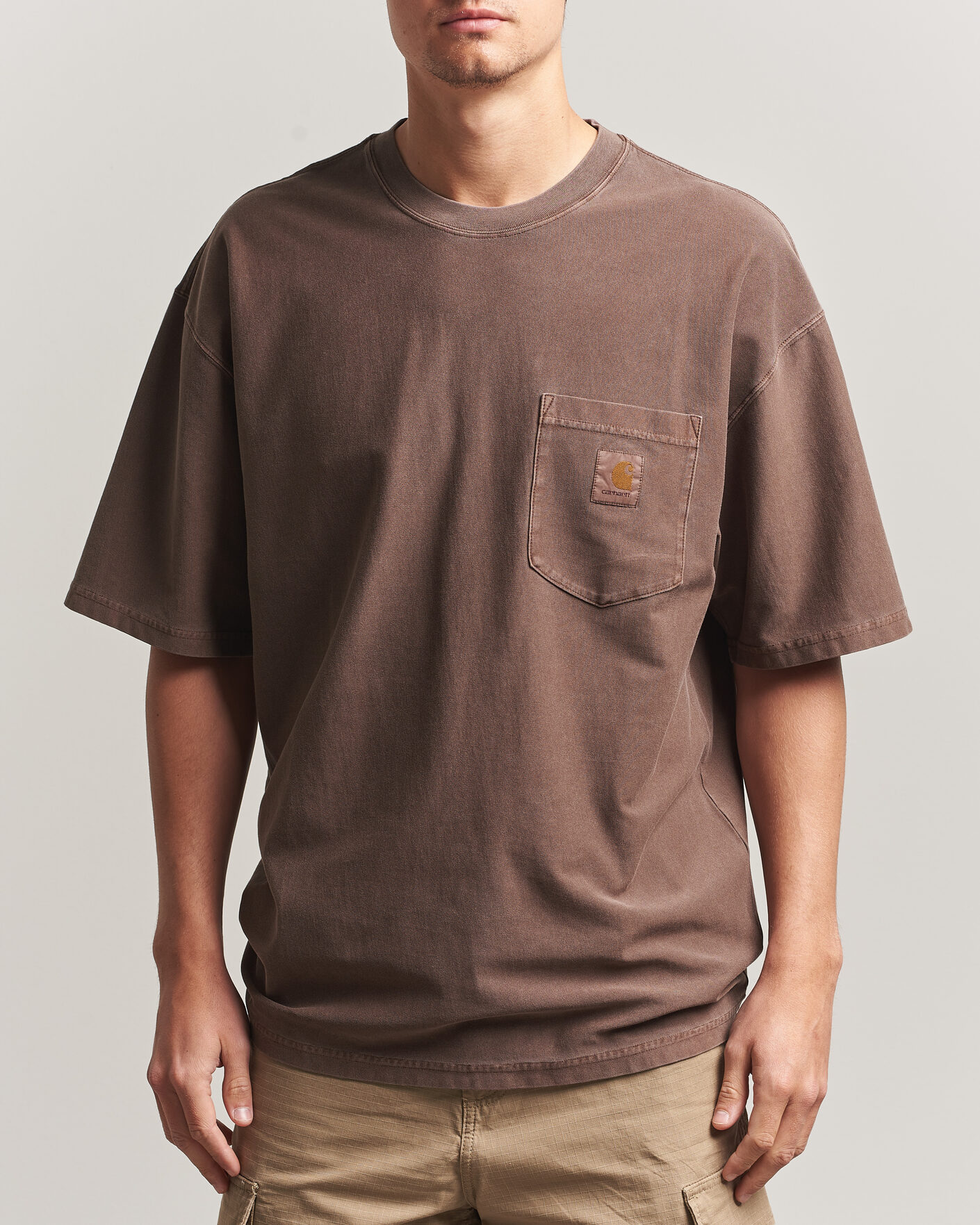 Homme | T-shirts | Carhartt WIP | Loose Pocket T-Shirt Tobacco