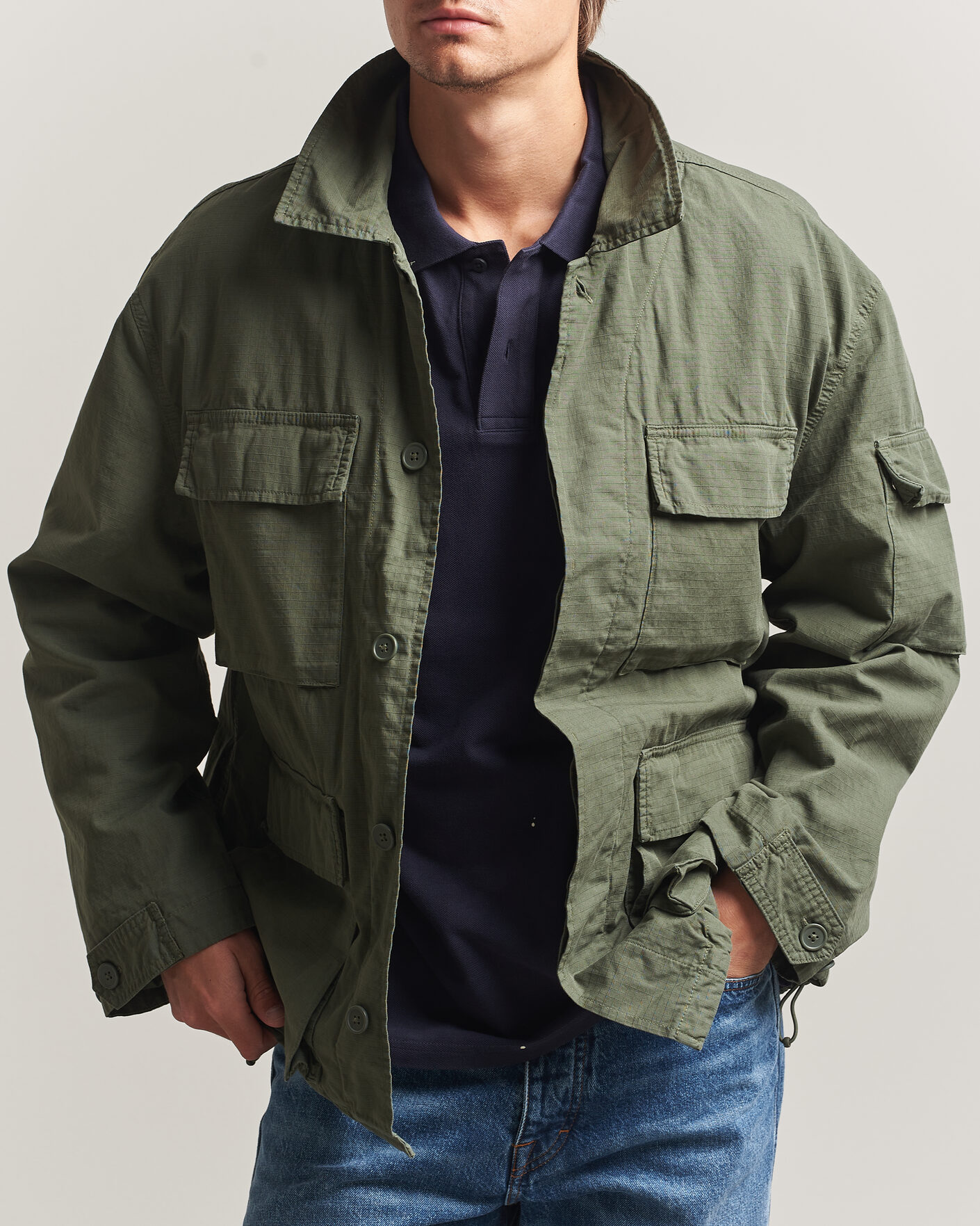 Homme | Manteaux Et Vestes | Carhartt WIP | Manderson Ripstop Jacket Leaf