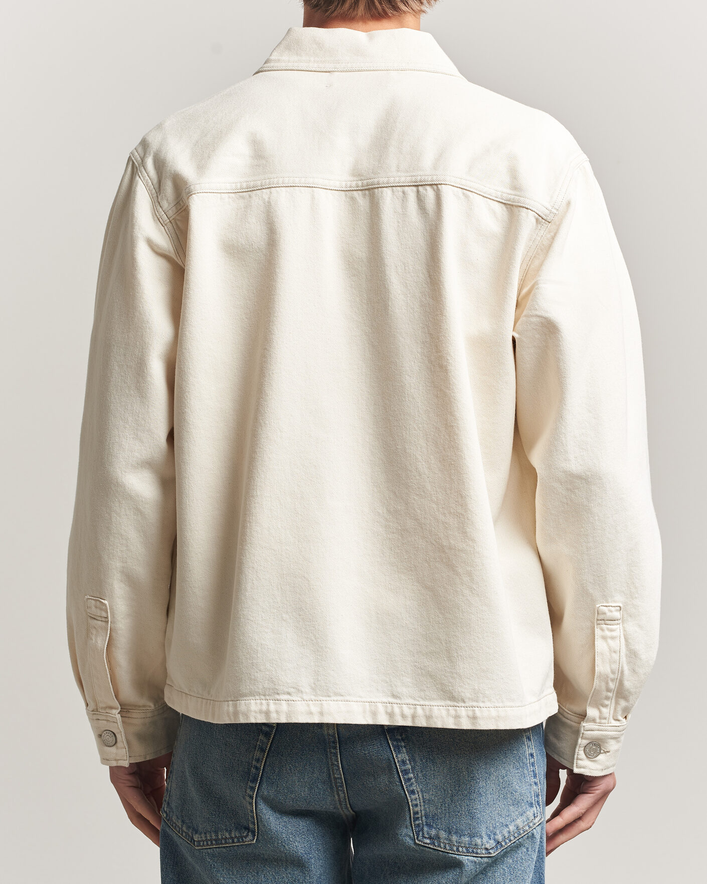 Homme | Chemises | Samsøe Samsøe | Chore Denim Overshirt Soft Natural