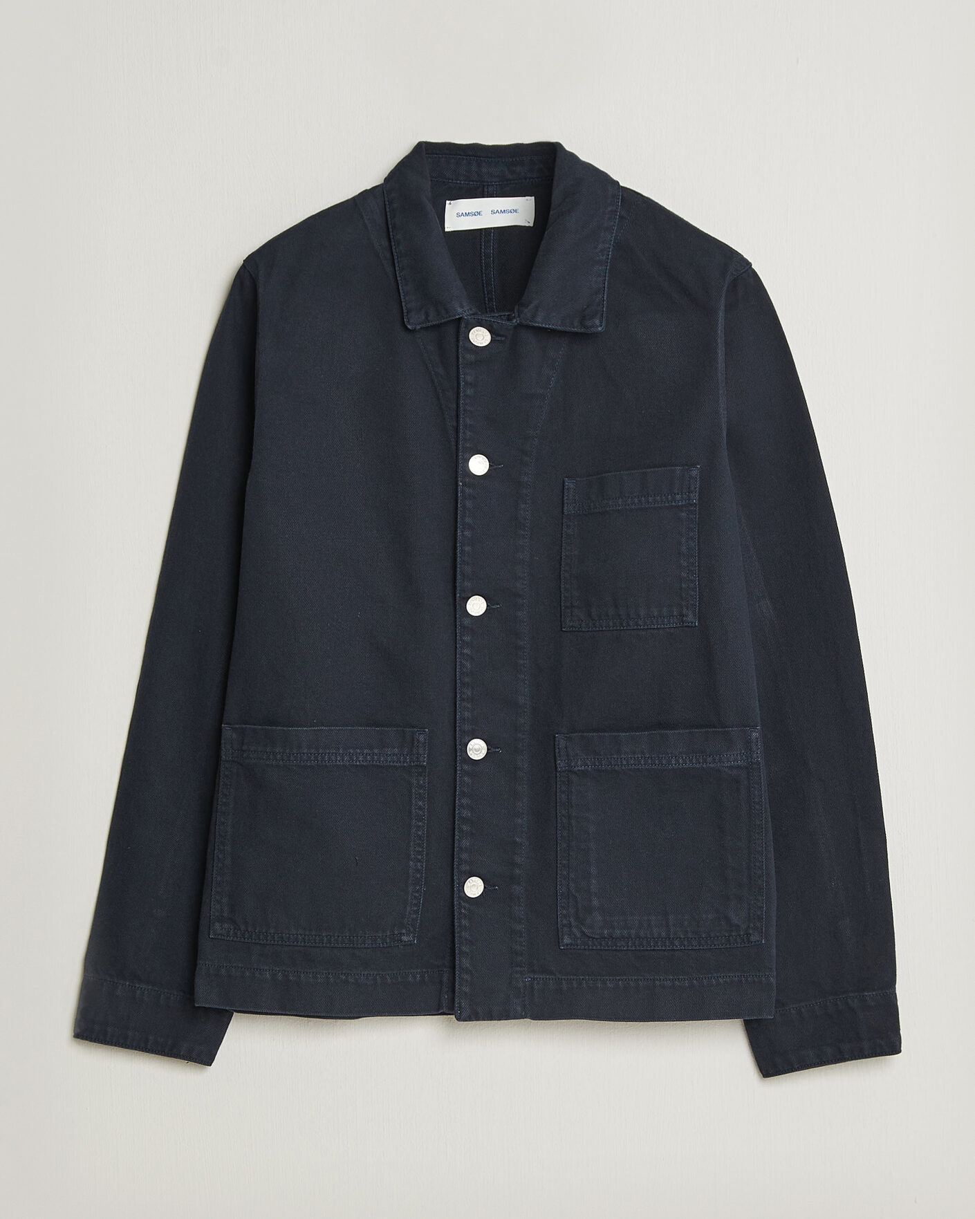 Homme | Chemises | Samsøe Samsøe | New Worker Overshirt Salute Navy