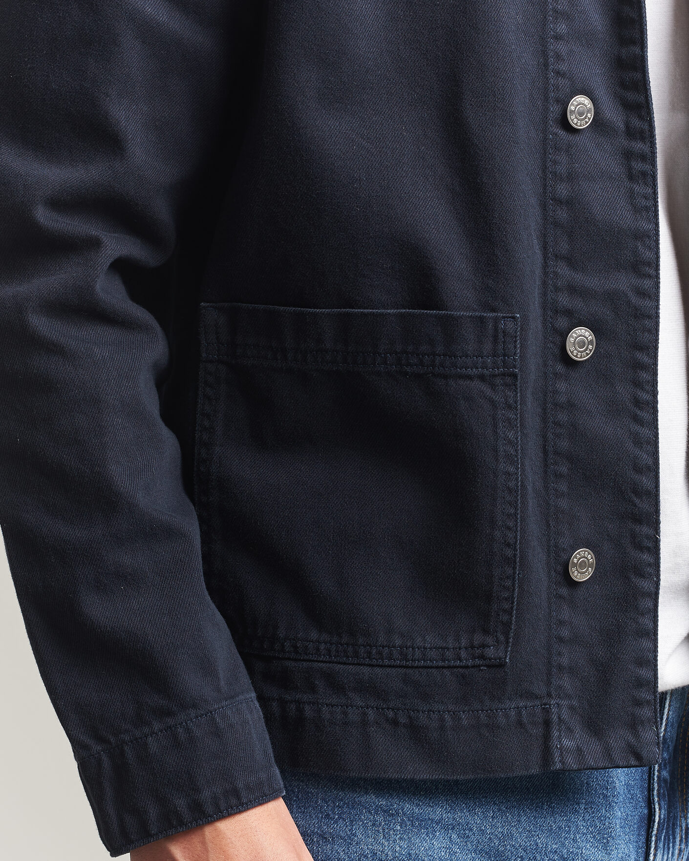 Homme | Chemises | Samsøe Samsøe | New Worker Overshirt Salute Navy