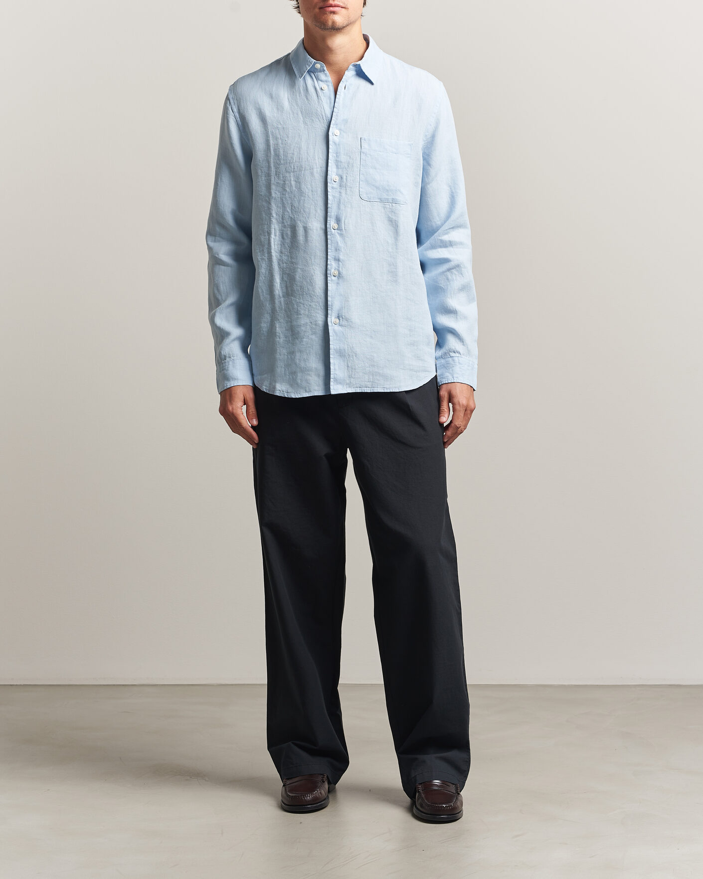 Homme | Chemises | Samsøe Samsøe | Liam Linen Shirt Windsurfer