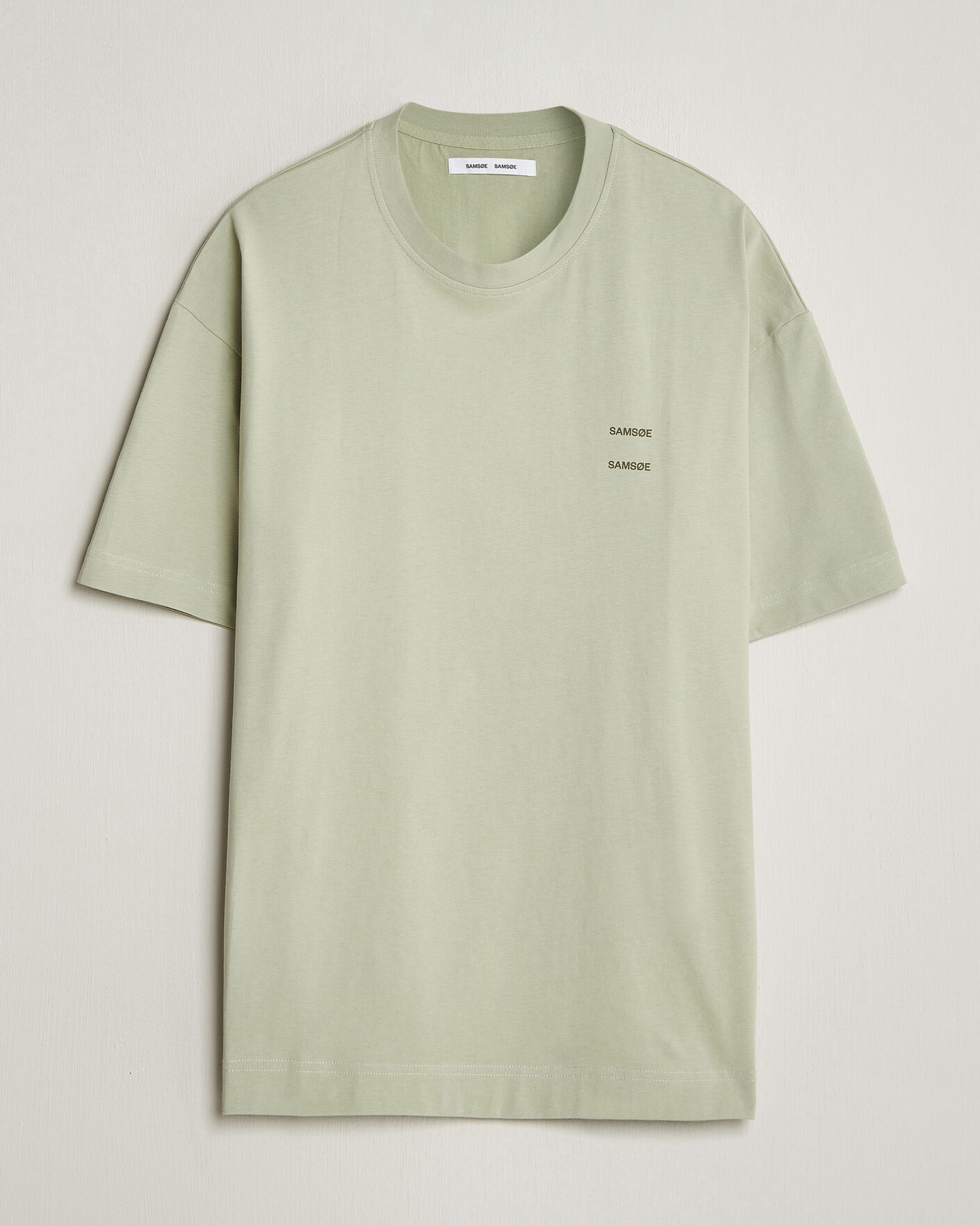 Homme | T-shirts | Samsøe Samsøe | Joel Organic Cotton T-Shirt Desert Sage