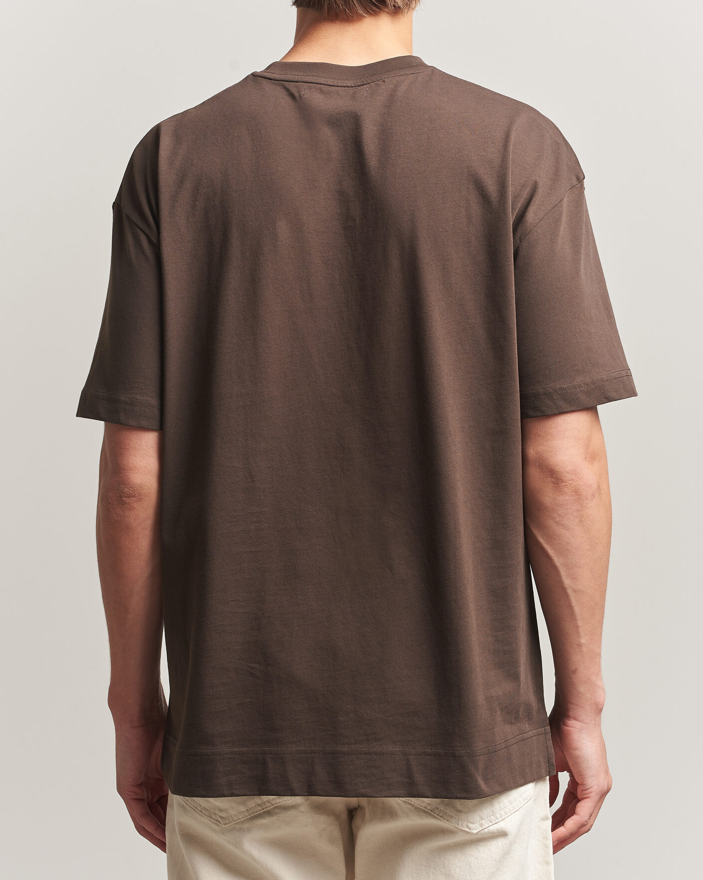 Homme | T-shirts | Samsøe Samsøe | Joel Organic Cotton T-Shirt Turkish Coffee