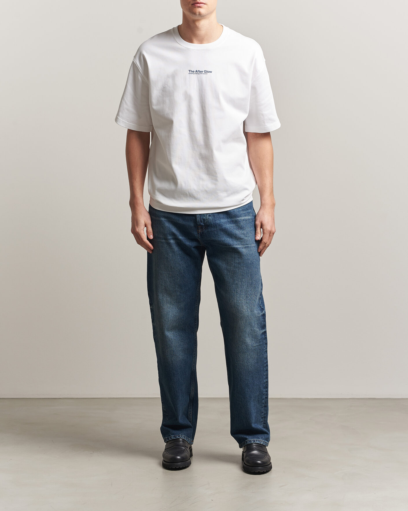Homme | T-shirts | Samsøe Samsøe | Uni Printed T-shirt White