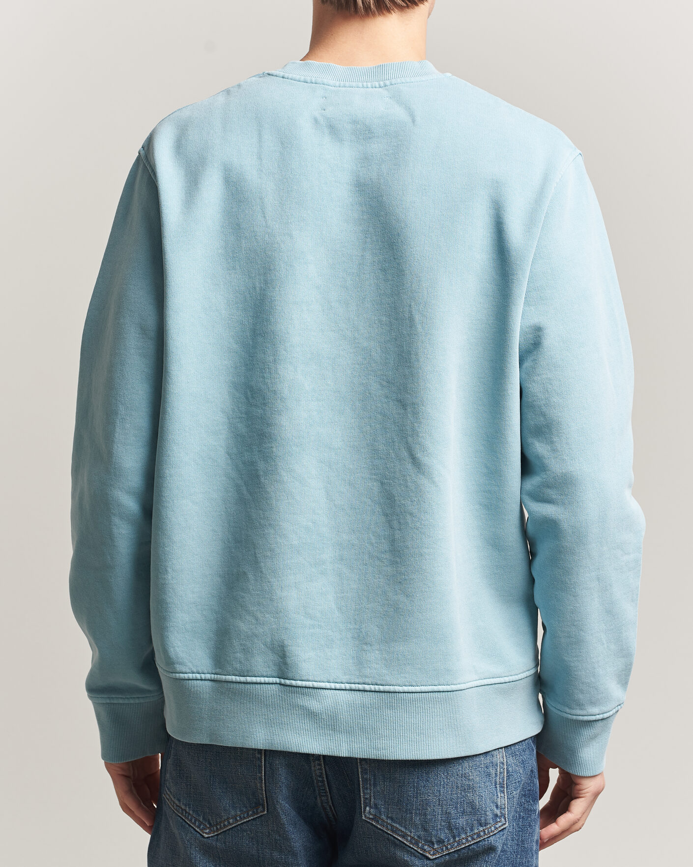 Homme | Pulls Et Tricots | Samsøe Samsøe | Joel Organic Washed Cotton Sweatshirt Tourmaline