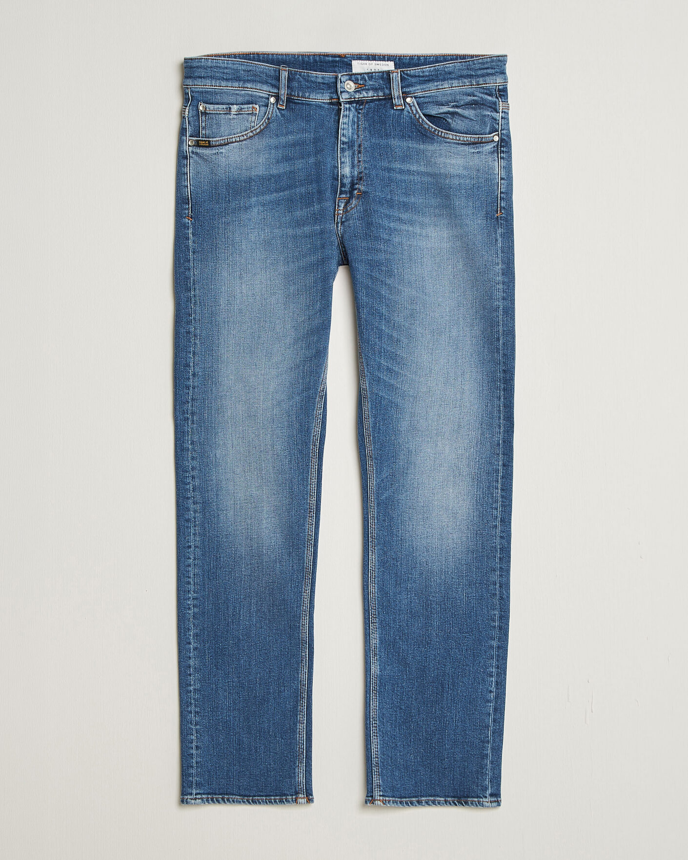 Homme | Pantalons | Tiger of Sweden | Des Jeans Medium Blue