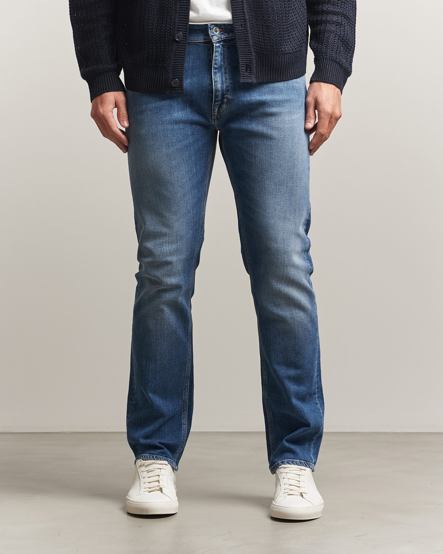 Homme | Pantalons | Tiger of Sweden | Des Jeans Medium Blue
