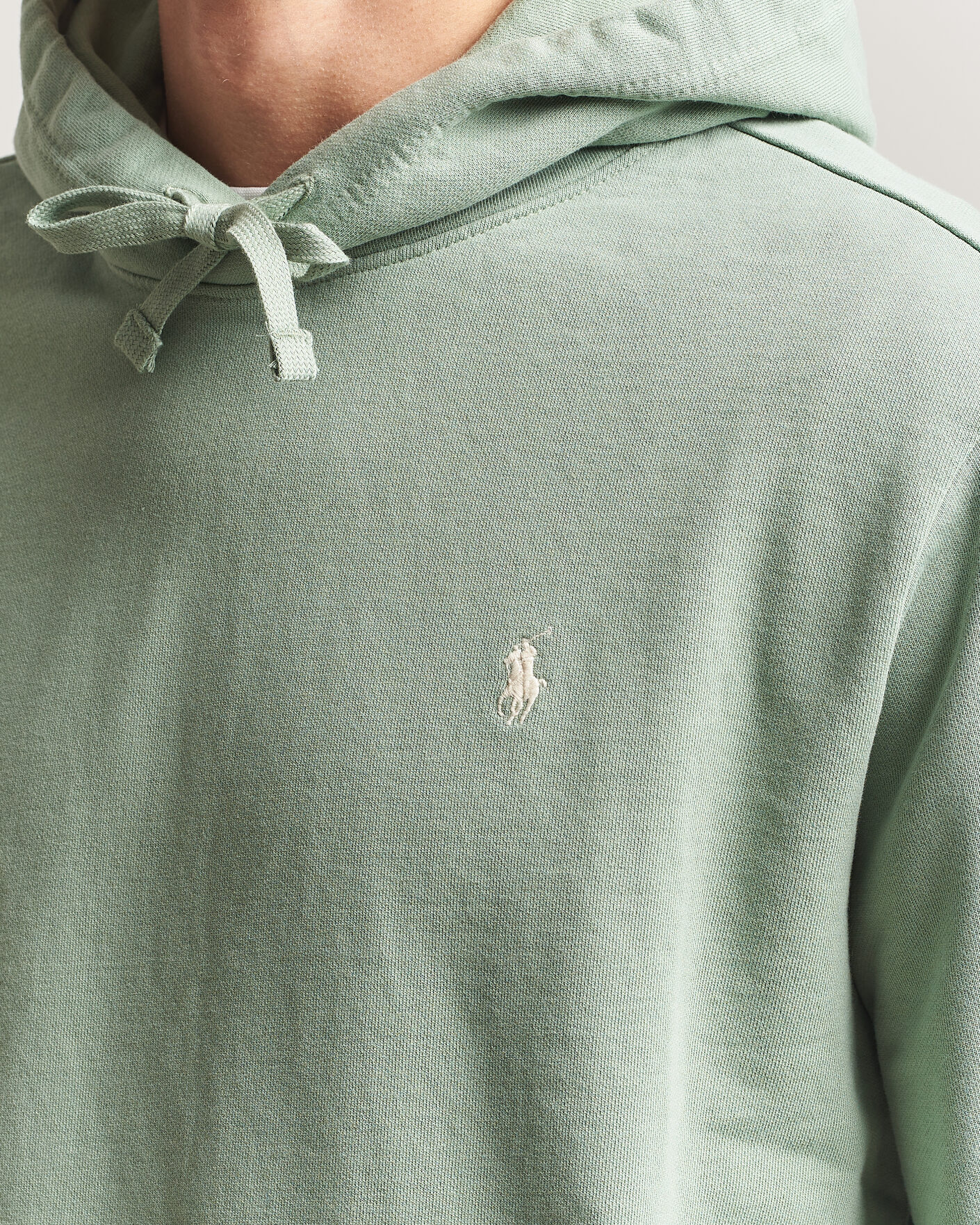 Homme | Pulls Et Tricots | Polo Ralph Lauren | Loopback Terry Hood Light Green