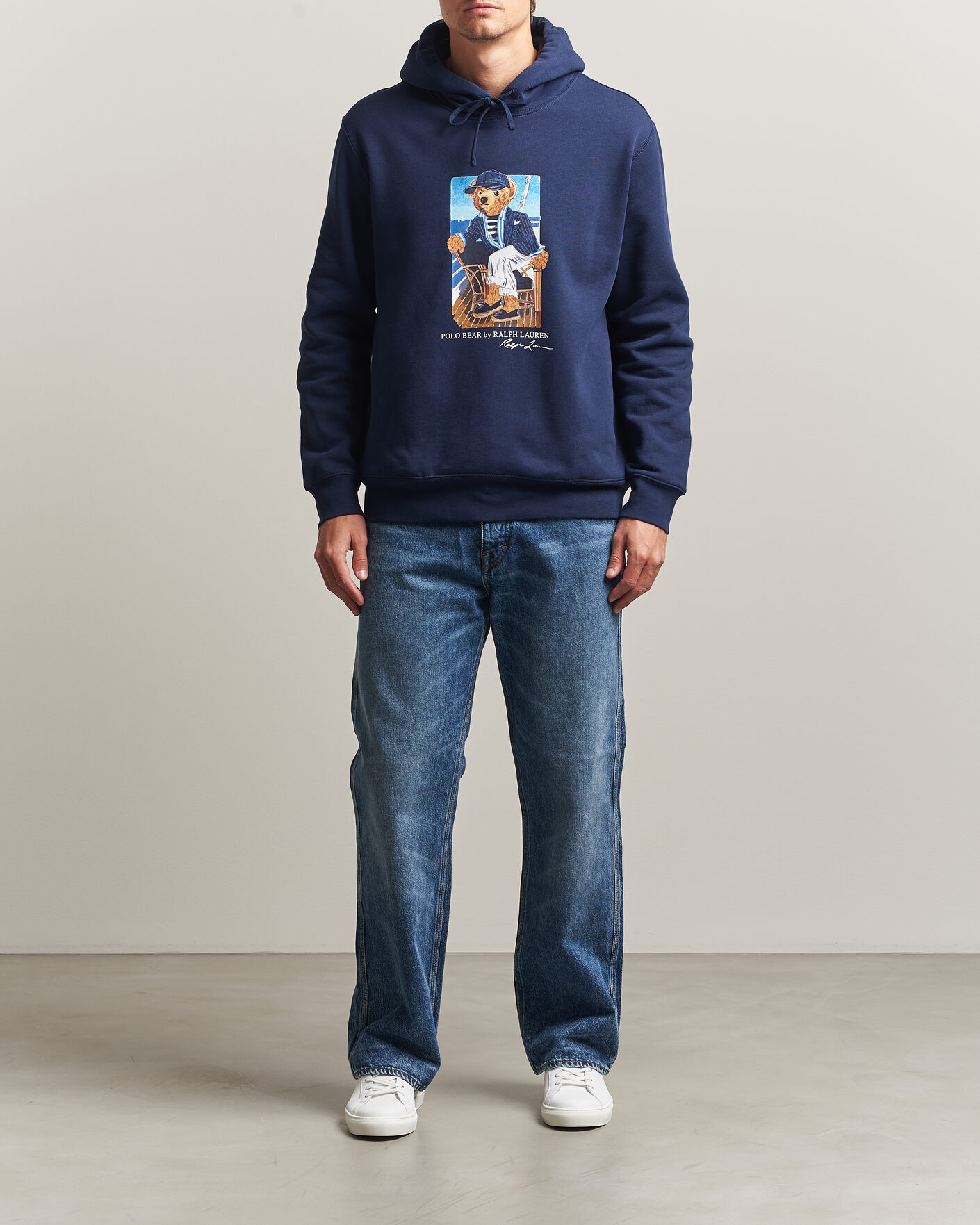 Homme | Pulls Et Tricots | Polo Ralph Lauren | Newport Bear Hoodie Navy