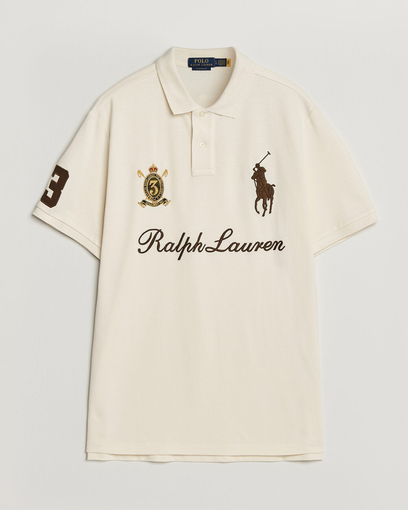 Homme | Polos | Polo Ralph Lauren | Classic Fit Team Polo Guide Cream