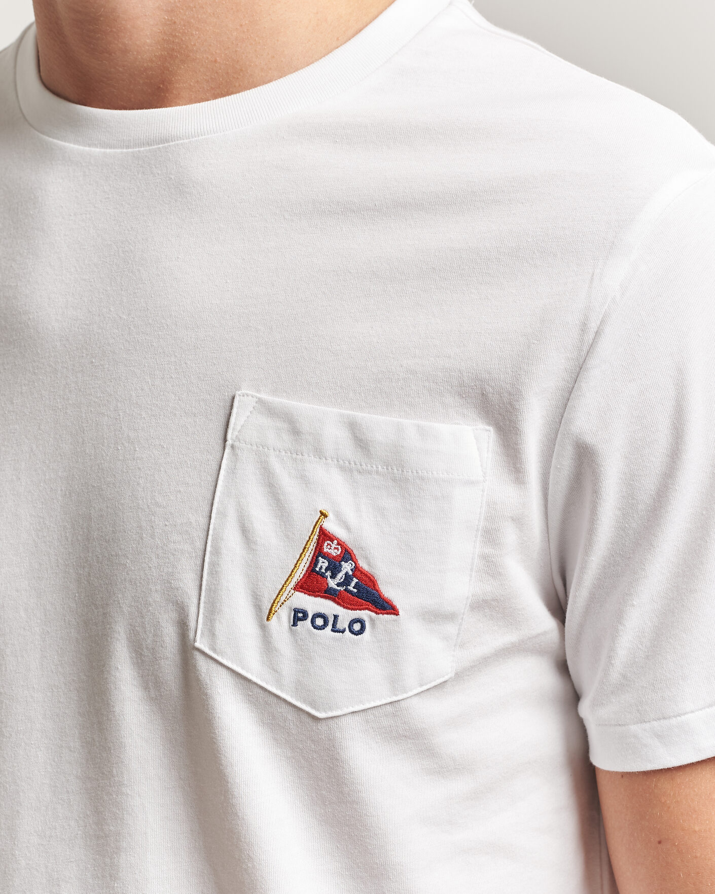 Homme | T-shirts | Polo Ralph Lauren | Backprint Pocket Tee Newport Bear/White