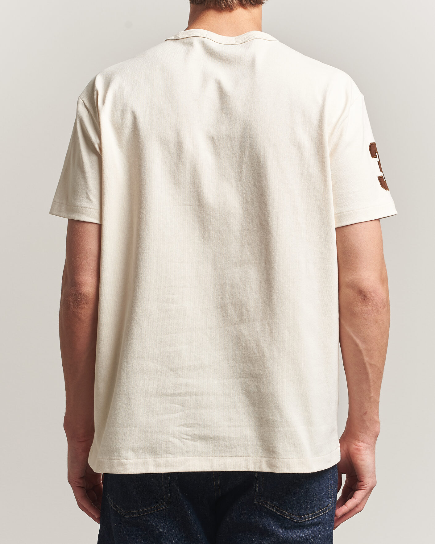 Homme | T-shirts | Polo Ralph Lauren | Classic Fit Team T-shirt Guide Cream